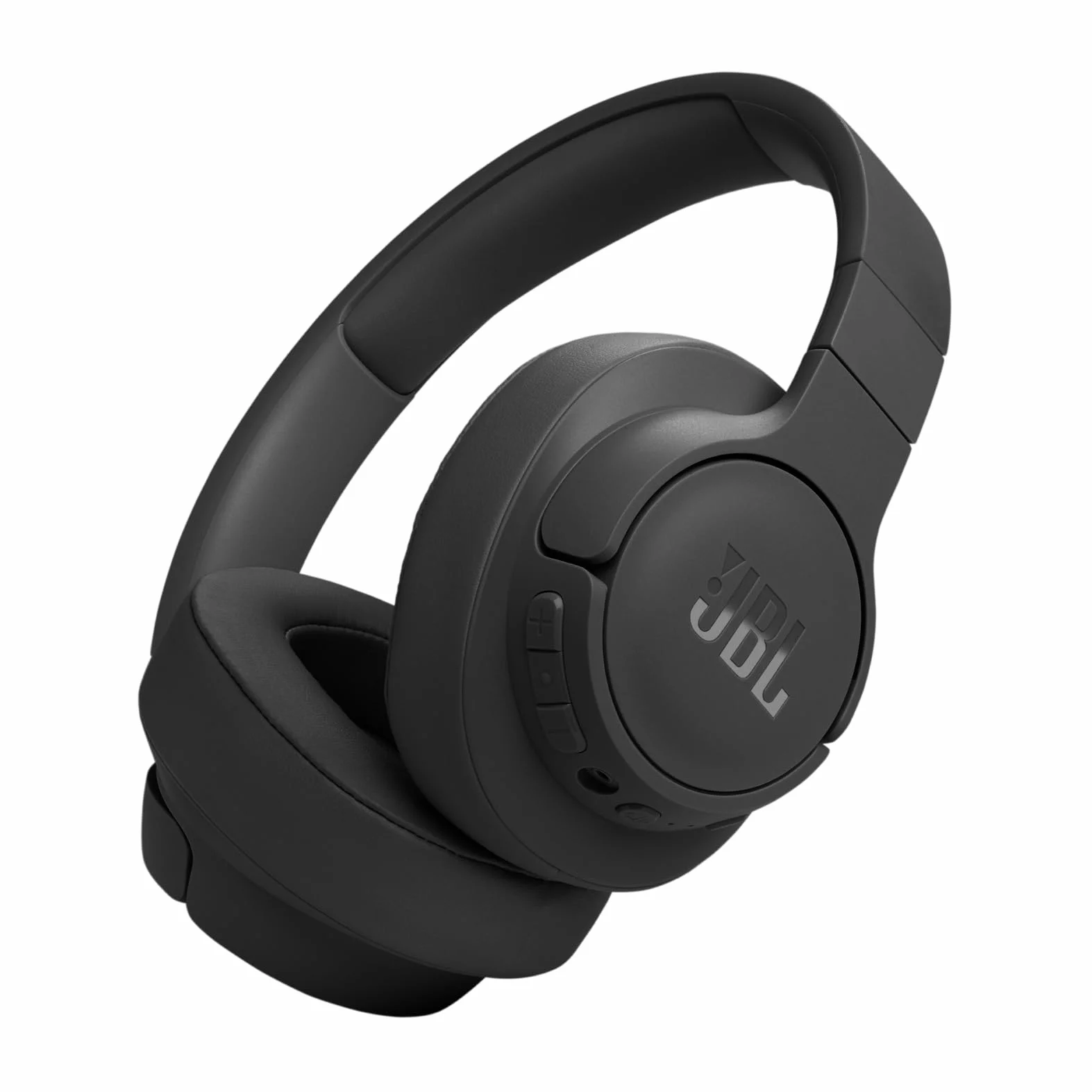 JBL Auriculares Tune 770 NC, auriculares circumaurales inalámbricos con cancelación de ruido adaptativa, Bluetooth y 70 horas de batería, negro