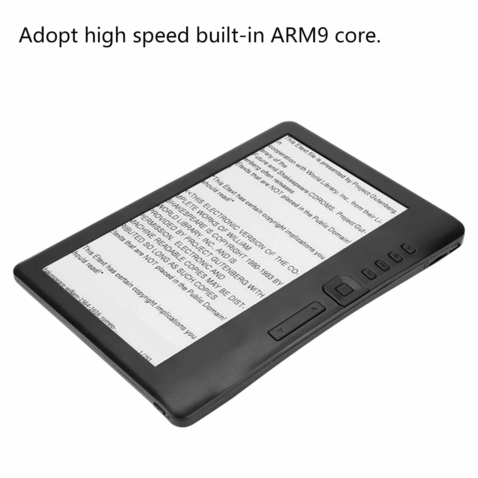 Lector de Libros Electrónicos de 7 Pulgadas BK7019 con Pantalla Colorida y 8 GB