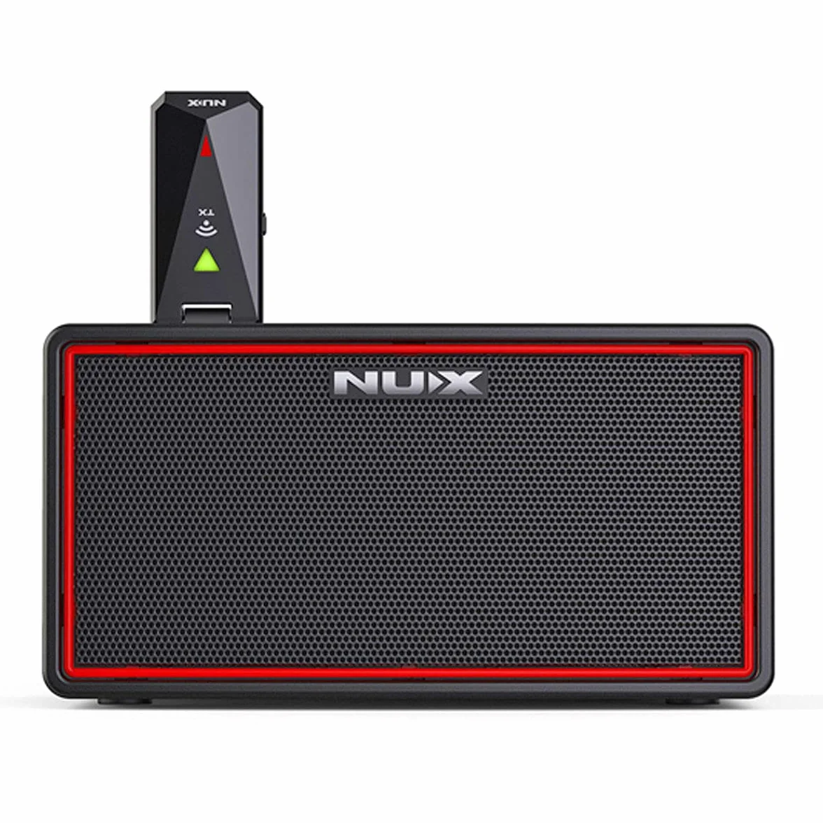Nux Mighty Air Amplificador inalámbrico de modelado para guitarra (incluye cable jack keepdrum)