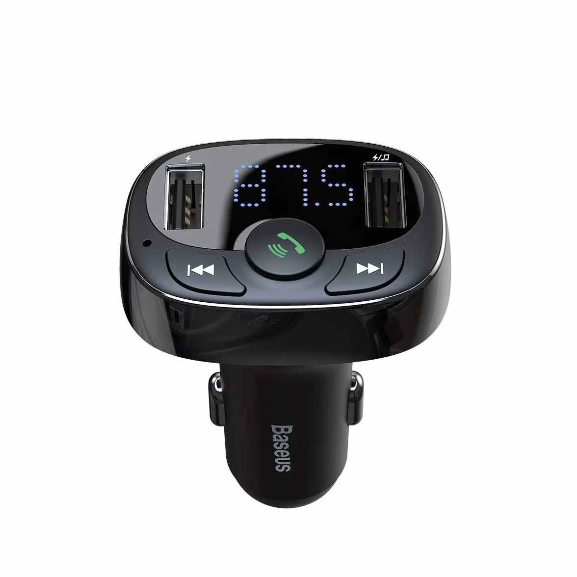 Baseus FM Transmitter Bluetooth 2xUSB microSD