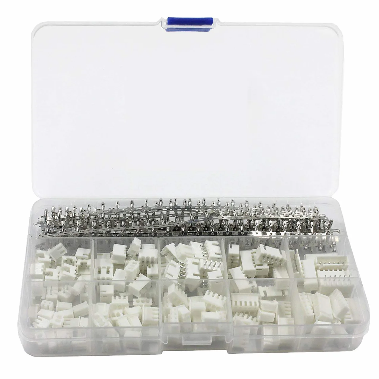 ARCELI 460pcs JST Conector Hembra 2.54mm XH 2-6 Pin con Clavija Macho Terminal