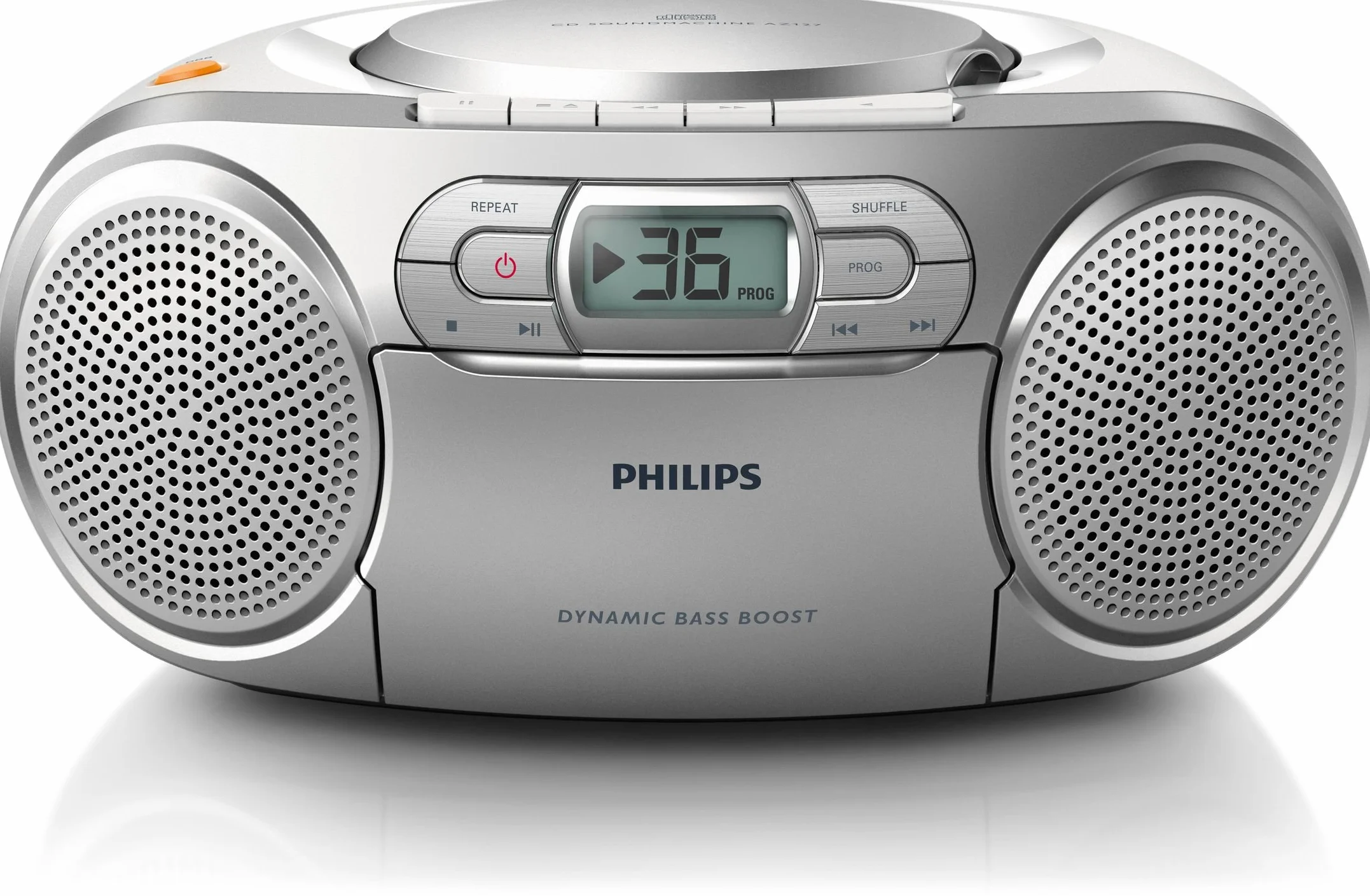 Philips Boombox AZ127/12 CD Casete Radio FM Portátil