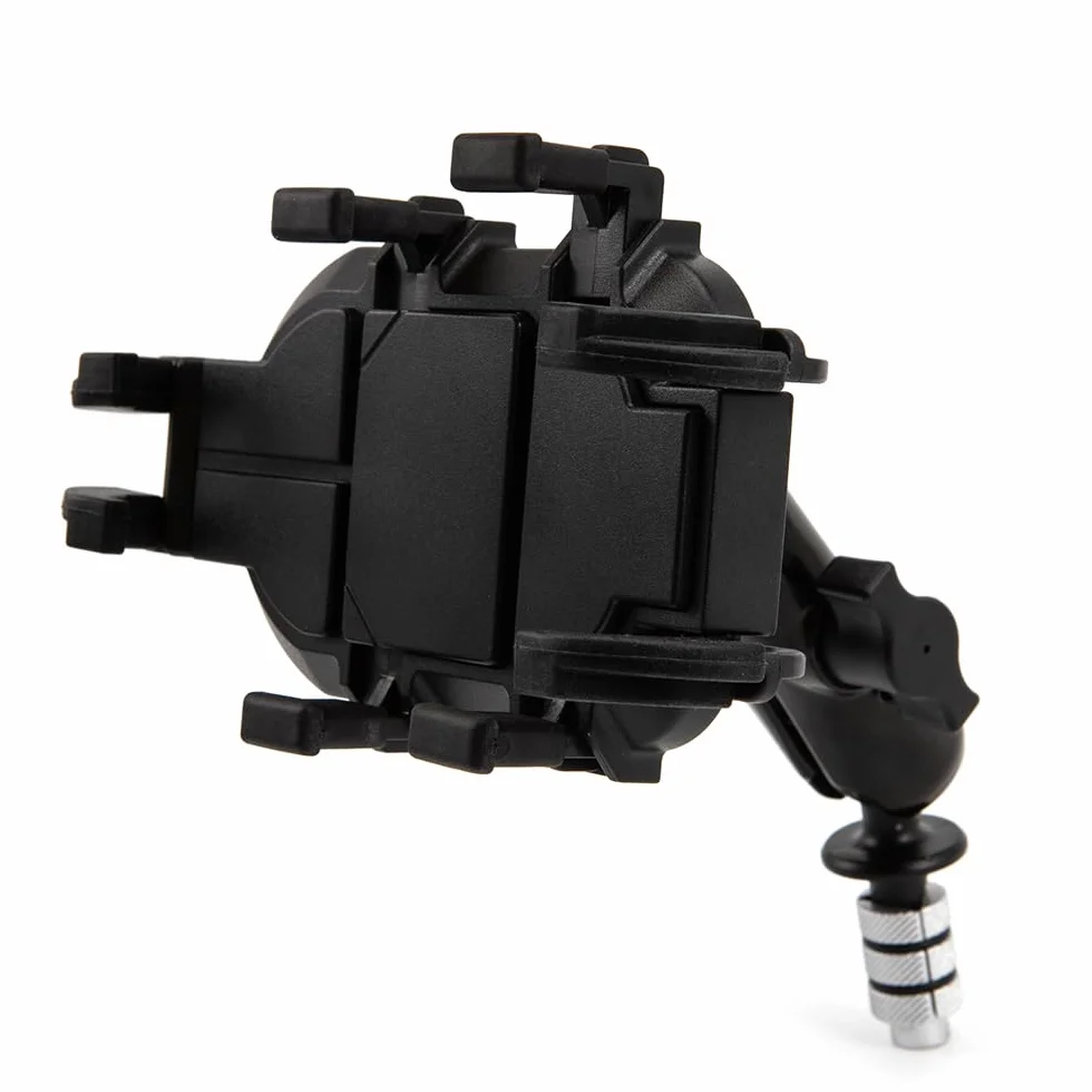 Soporte para móvil de Moto Soporte GPS para Smartphone de 4'' - 7'' Se Adapta a Todas Las Motos con Orificios de 12mm-24mm para R1 R6 F5 CBR650F VFR1200 Vfr800 GSX-R750 (C)