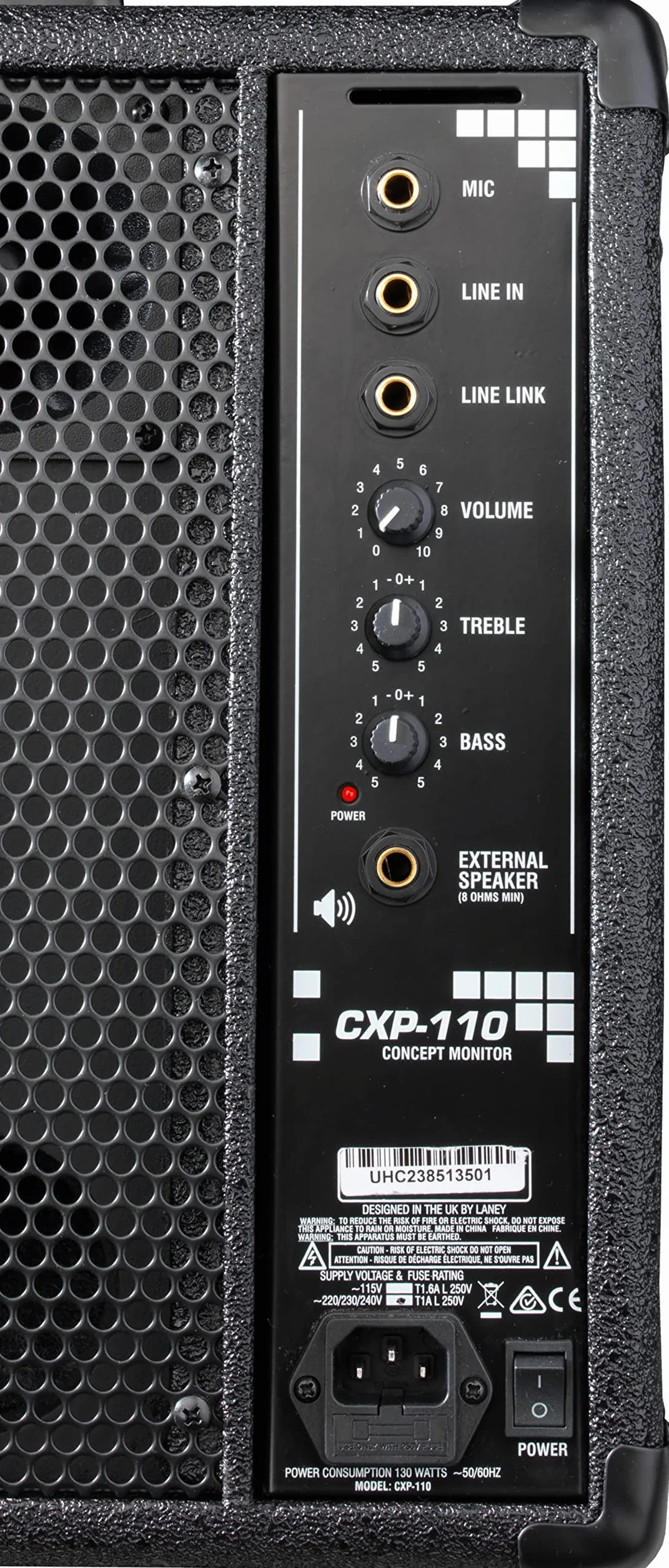 Laney CONCEPT Series CXP-110 - Active stage monitor - 130W - 10 inch woofer plus horn