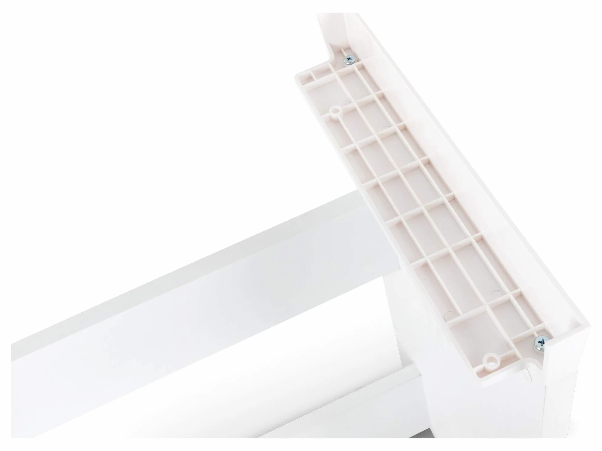 Soporte Steinmayer STP-60 WM (soporte para stage piano P-60, con 3 pedales, medidas: 68,5 x 132 x 34 cm) blanco