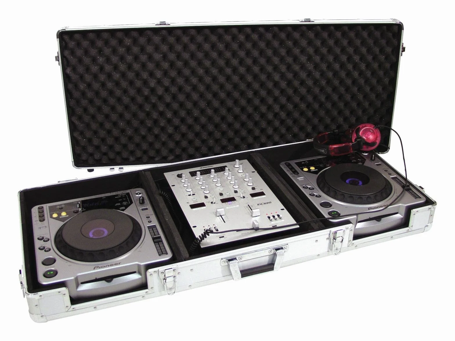 Camino Inger 30125356 DIGI-2 2xCD / 1xM-12 carretera Inger universal Negro Consola