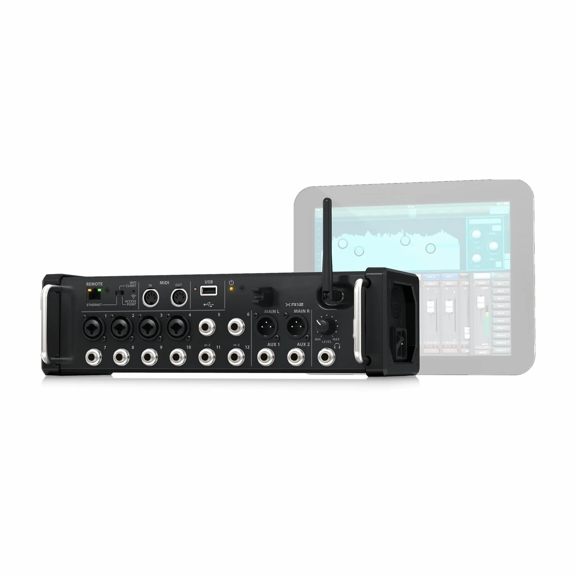 Mezclador de audio, Consola de grabación de estudio mezcladora digital AIR XR18 Consola mezcladora digital de 12/18 canales DSP Wifi Mesa digital