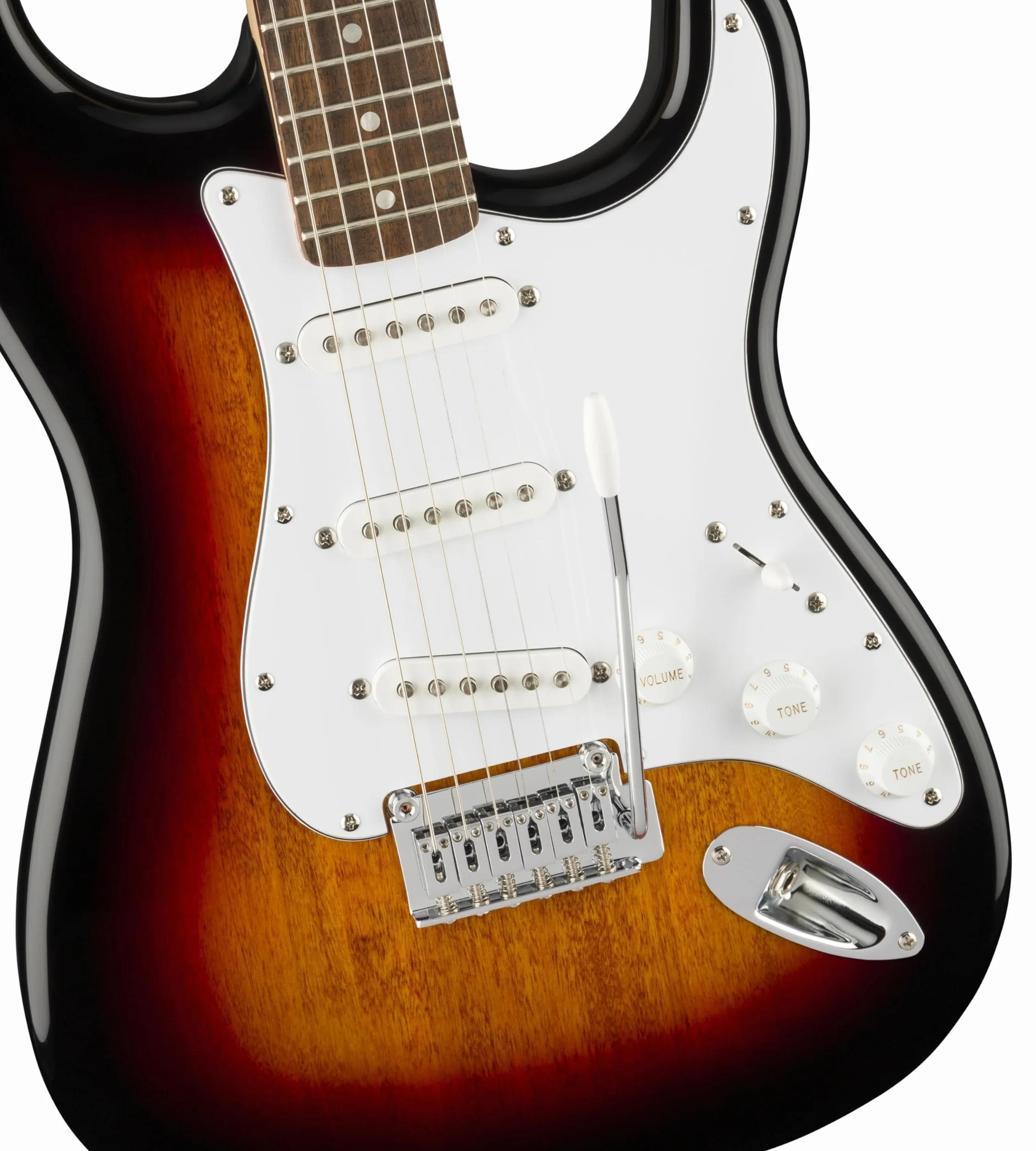 Squier by Fender Affinity Stratocaster LRL 3-Color Sunburst. Guitarra Eléctrica