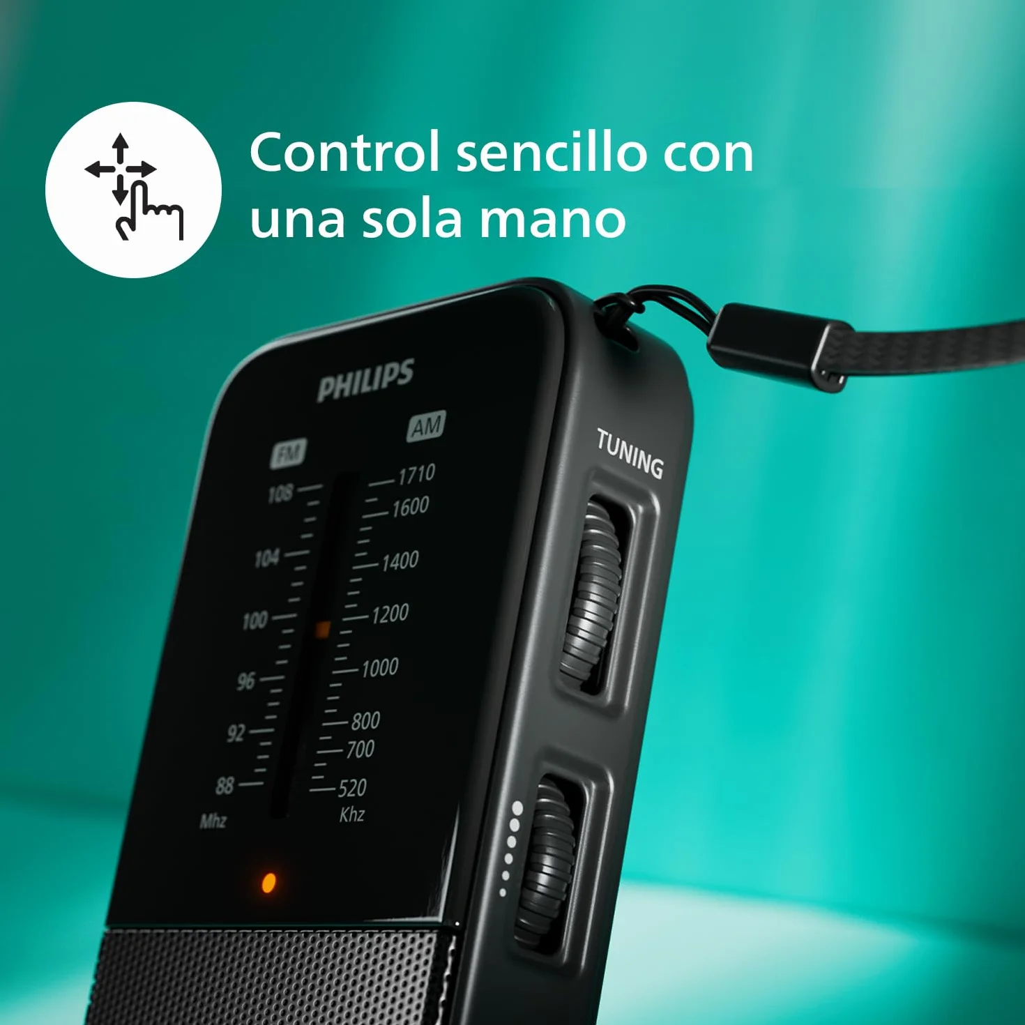 Philips TAR1509 Radio Portátil FM/MW