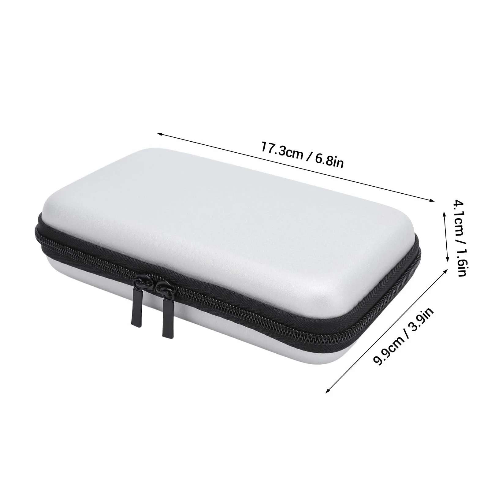 Estuche de Transporte para Consola de Juegos, Bolsa de Viaje Protectora Dura para el Nuevo 2DS XL, 2DS LL, Nuevo 3DS, 3DS con Soporte para Cartuchos de 8 Ranuras, Liviano y