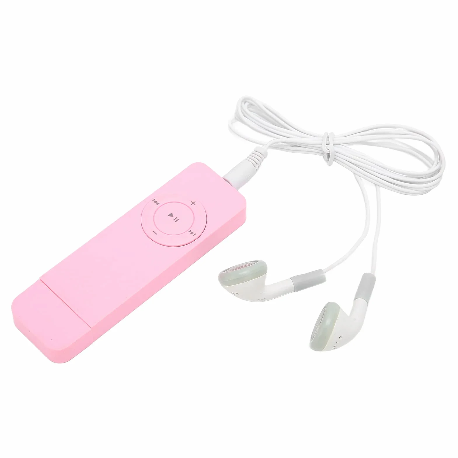 Reproductor de MP3 USB, Reproductor de Música Digital Portátil con Sonido sin Pérdidas con Auriculares y Cordón, Reproductor de Música MP3 para Niños y Adultos, Compatible con