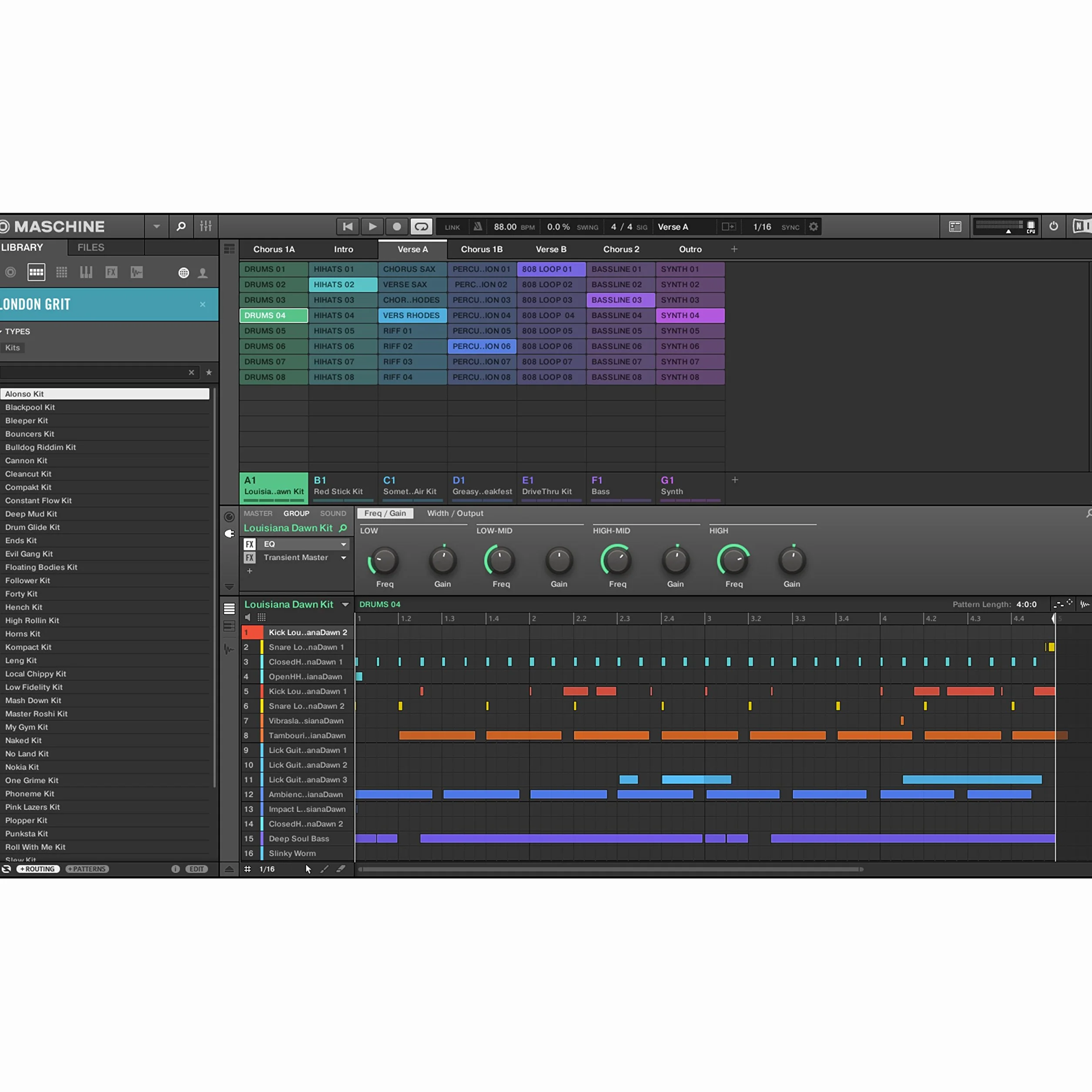 Native Instruments Maschine Mk3 production and performance system