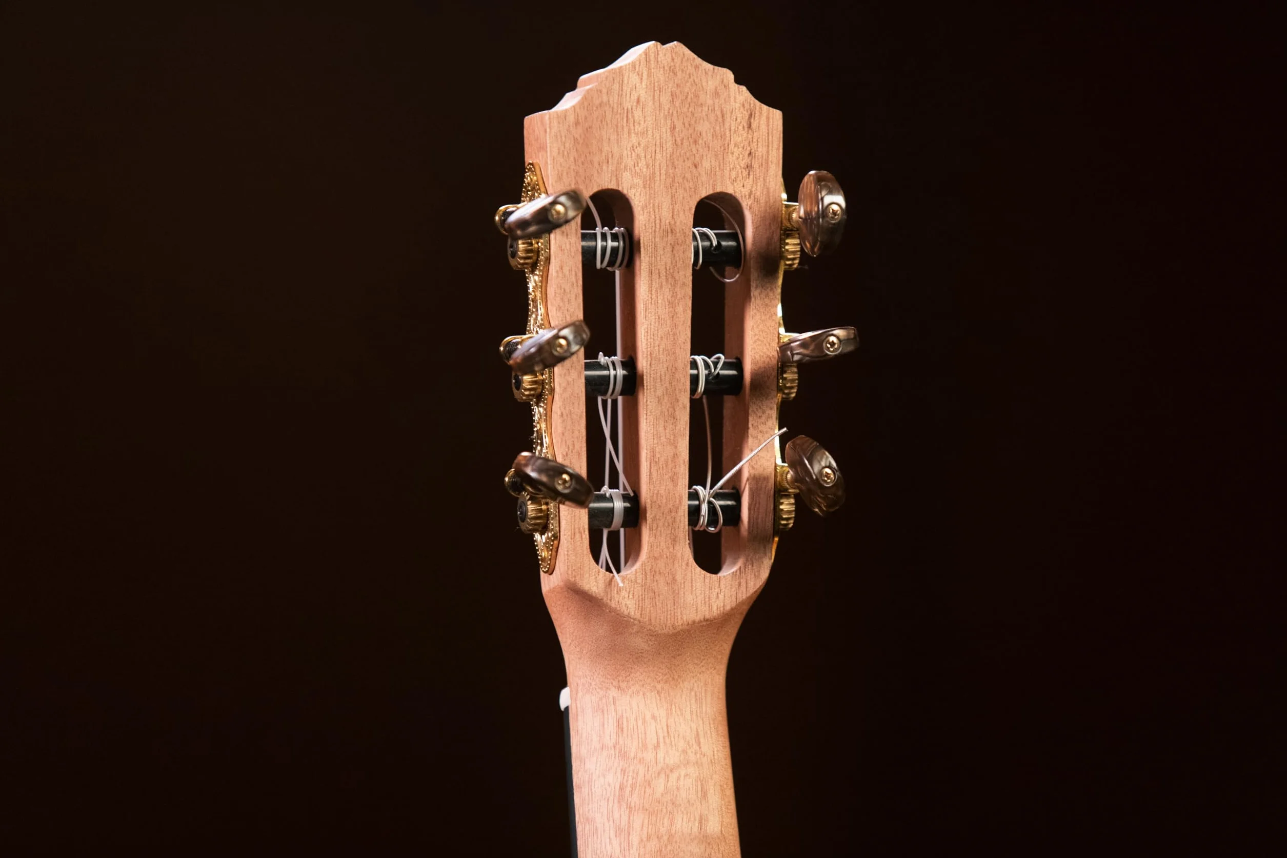 Ortega Guitars Travel Guitar electroacústica - Mini/Travel Series - Guitarlele 6 cuerdas - Ébano, caoba (RGL5EB-CE)