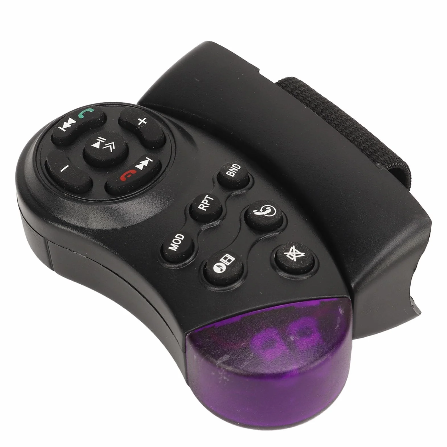 Alomejor Controlador de Volante Alcance 8M Reproductor DVD VCD Vehículos