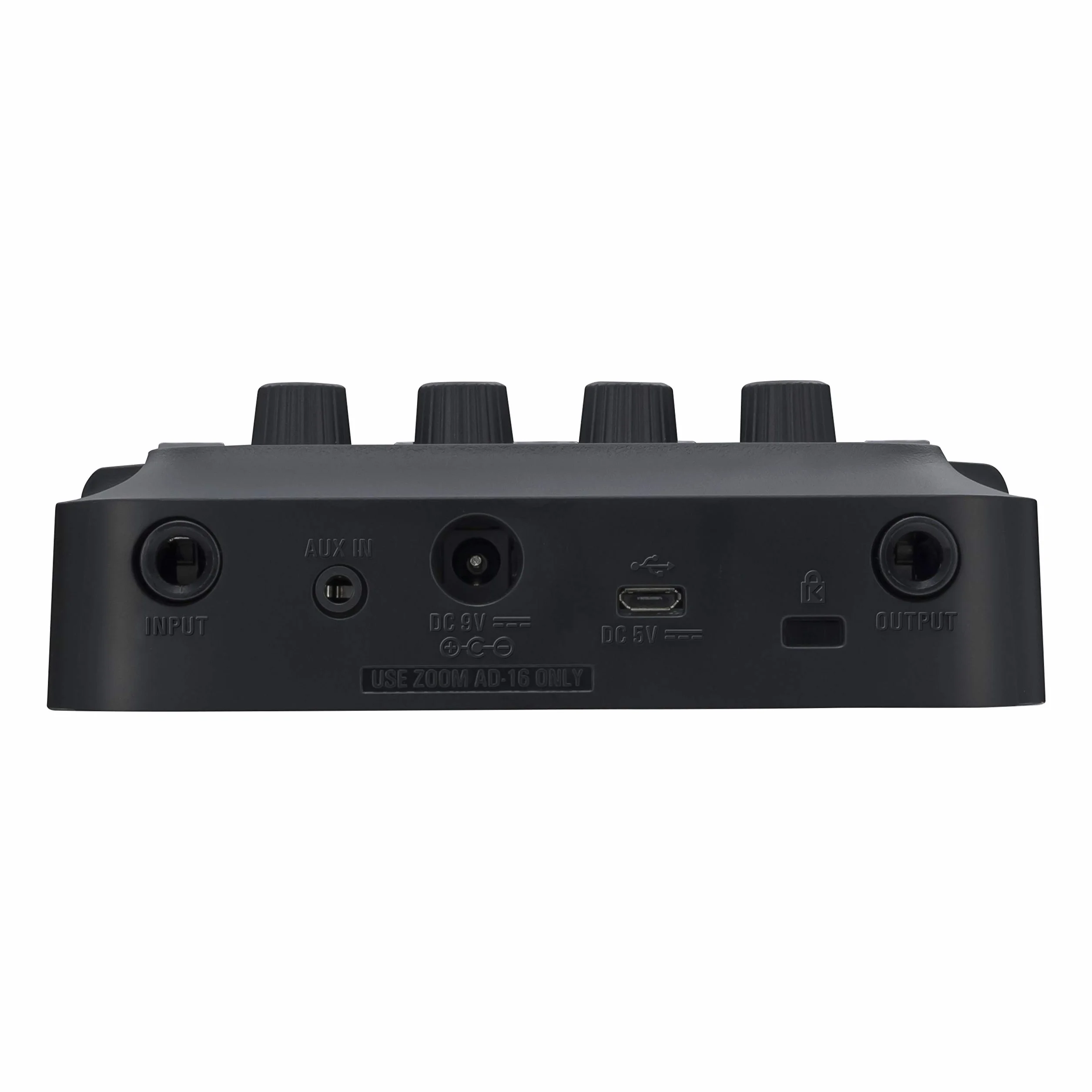 Zoom G1 FOUR Pedal multiefecto para guitarra, con 60+ efectos, modelado de amplificadores, looper, caja de ritmos, afinador, alimentado por pilas