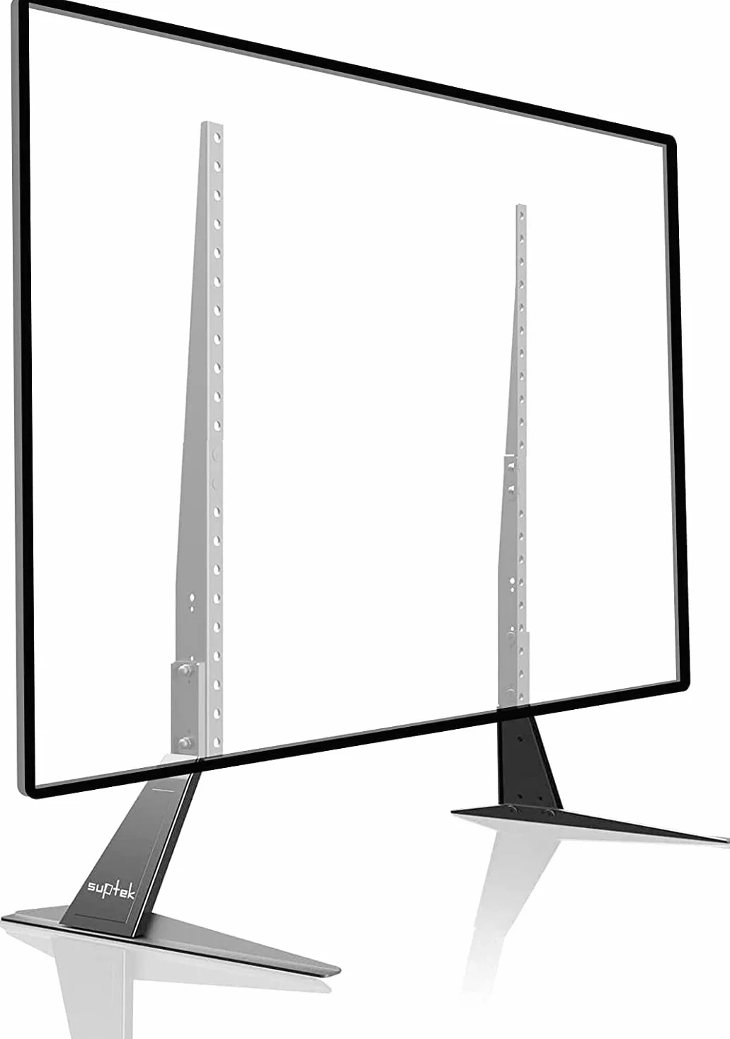 Suptek Soporte de Pie para TV 22-65" Universal Altura Ajustable 50kg VESA 800x400mm LED LCD Curvas