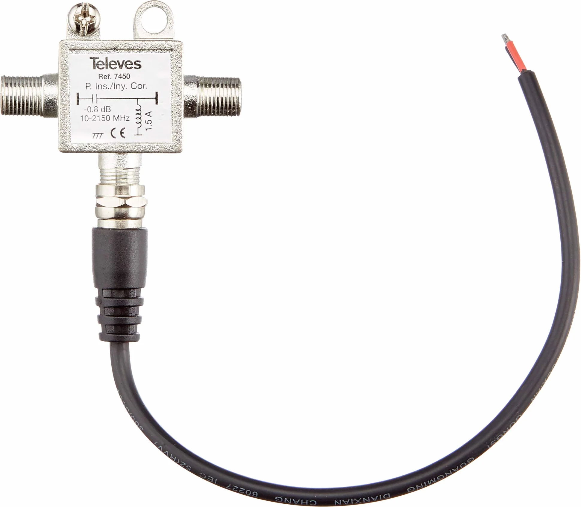 Televés - Televes 7450 - Inyector tensión vdc 10-2150mhz