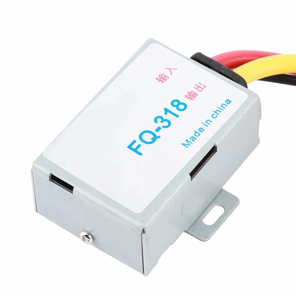 Reductor de supresor de Ruido estéreo para automóvil, Filtro de Potencia de Audio Reductor de supresor de Ruido estéreo para Sistema de Audio para automóvil de 12V