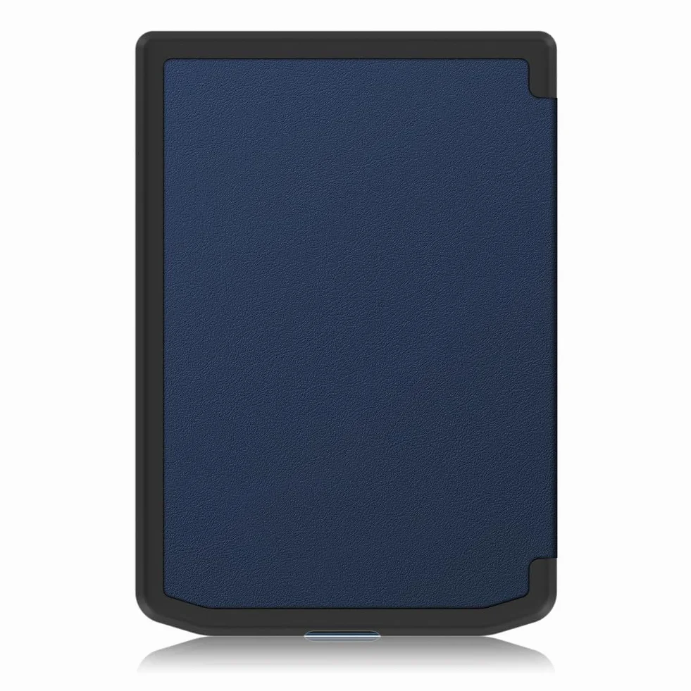Kepuch Custer Funda para Pocketbook Verse Pro PB629 PB634,Slim Smart Cover Fundas Carcasa Case Protectora de PU-Cuero - Azul