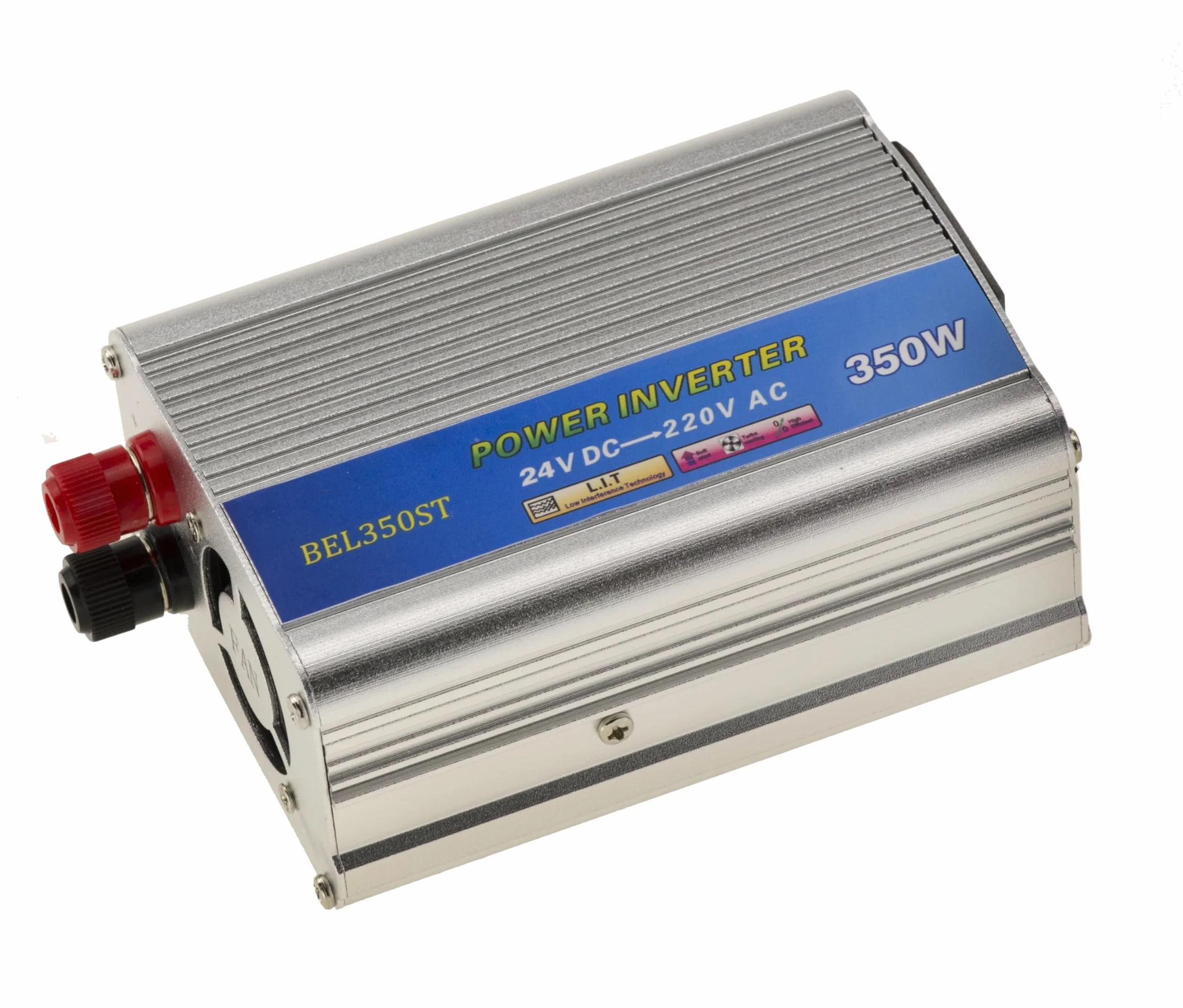KALEA-INFORMATIQUE Convertidor de tensión de 24 V de Entrada a 220 V de Salida. Potencia Continua 350 vatios, Potencia Pico 600 vatios
