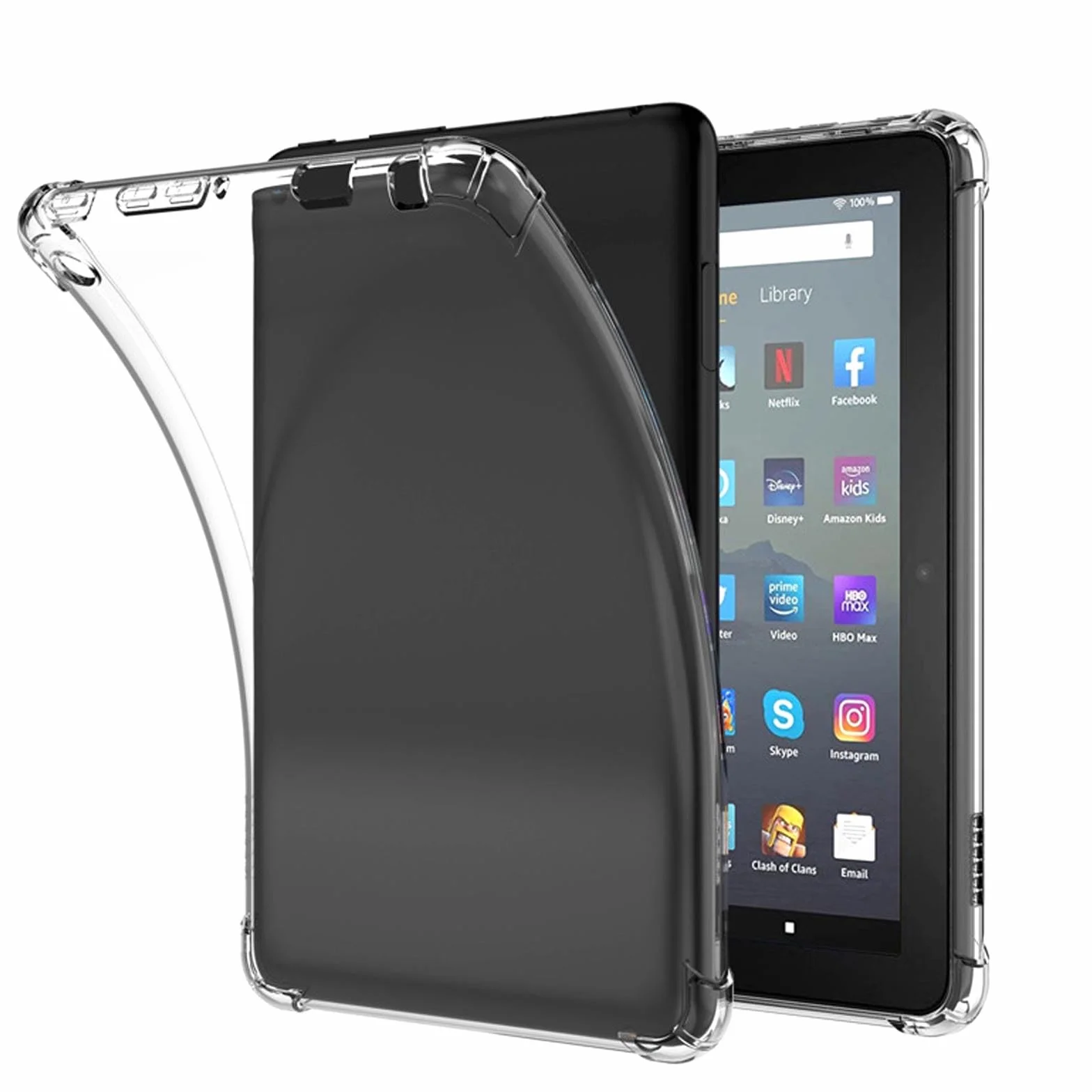 Funda transparente para Kindle de 11ª generación 2022 de 6 pulgadas, funda transparente de TPU suave, ultra delgada, protección ligera y duradera