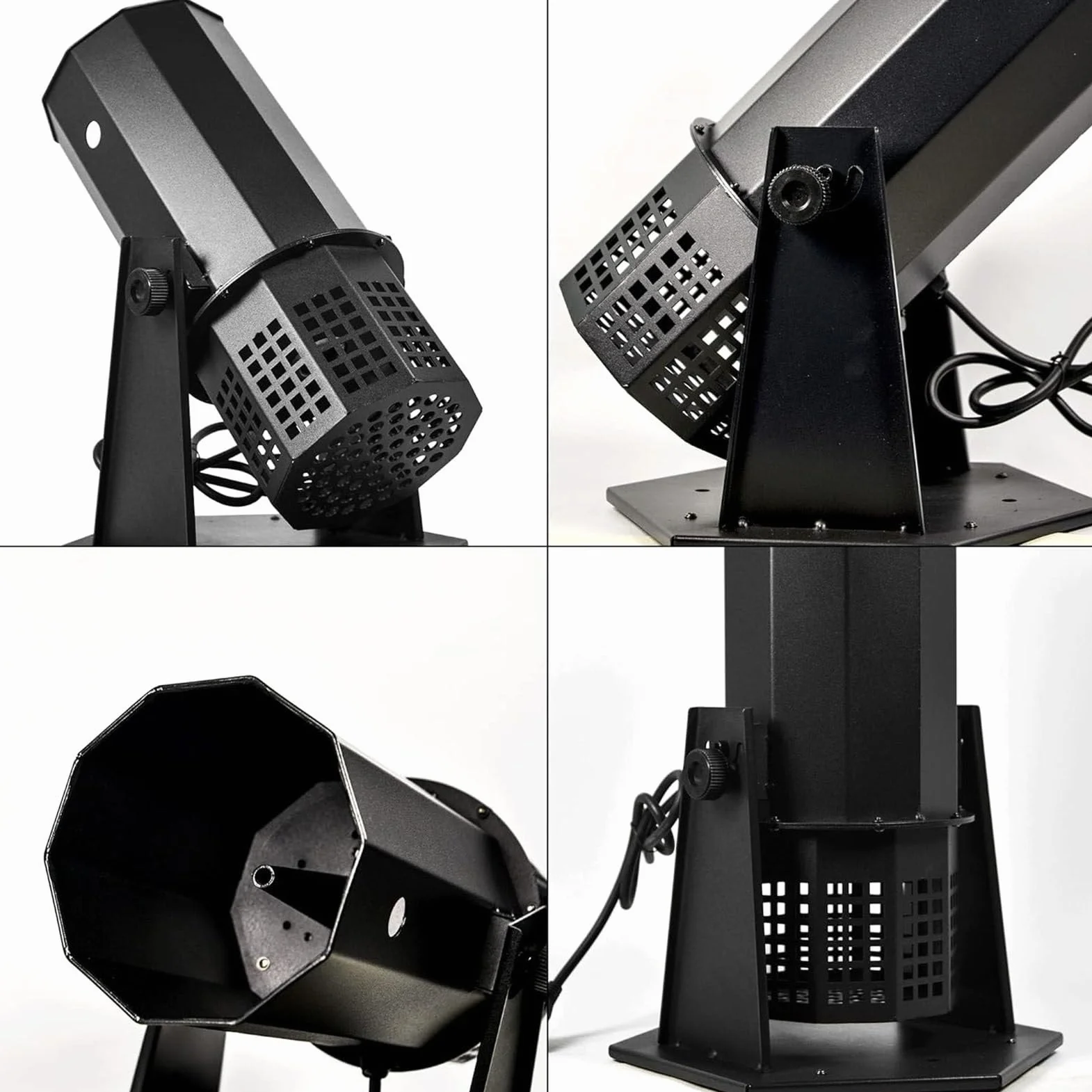 Máquina de cañón Lanzador de Confeti, Soplador de máquina de Confeti con Control DMX de Largo Alcance para conciertos, Fiestas, Bodas, espectáculos de Discoteca, máquina lanzadora de Confeti