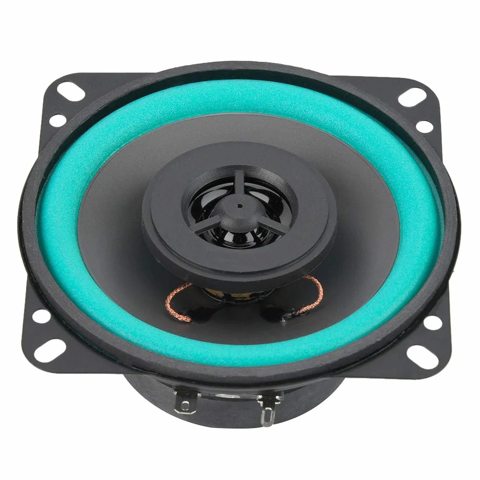 AMONIDA Altavoz de Bocina de Coche de 4 Pulgadas, 100 W, Gran Potencia, Audio para Puerta de Vehículo, Agudos