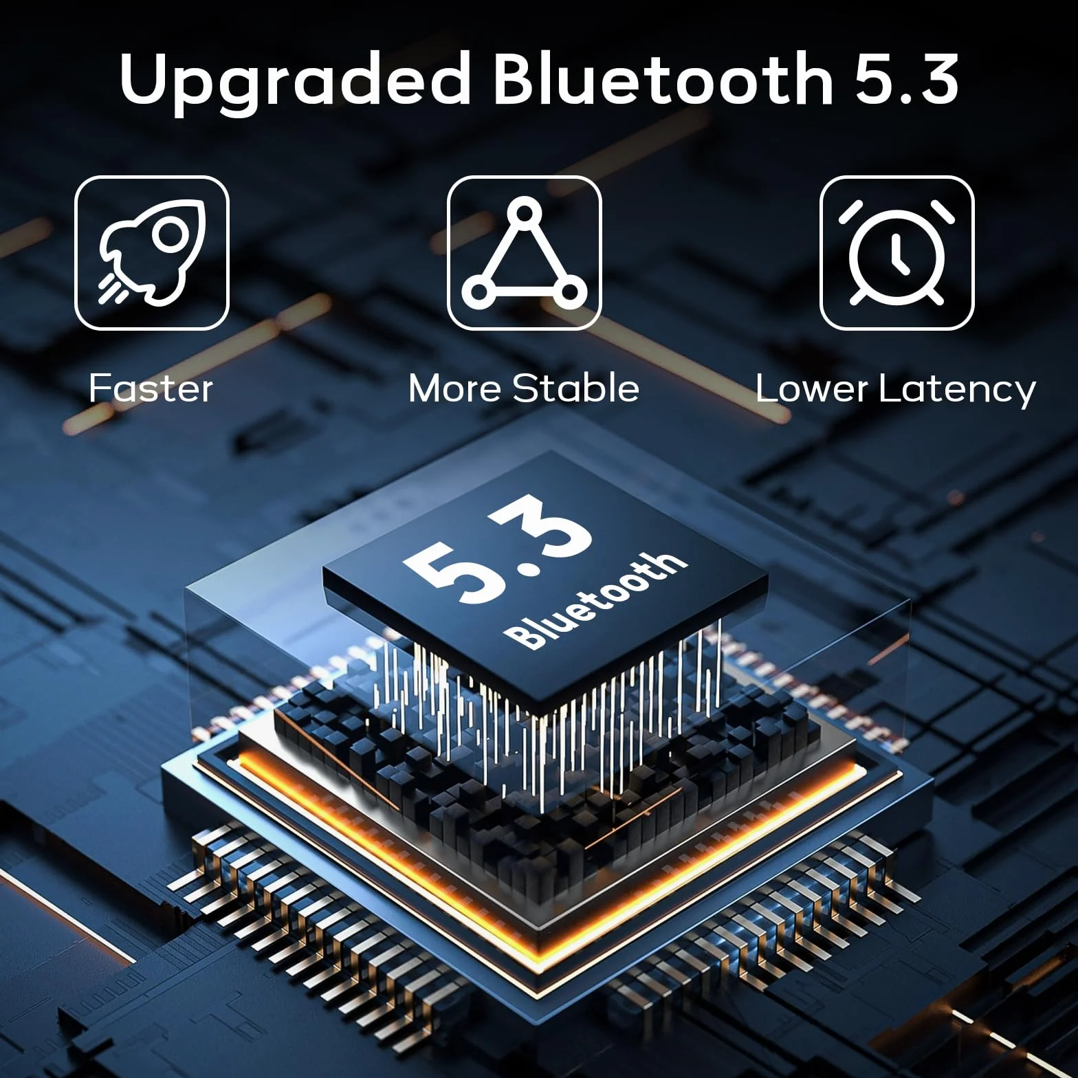 Mugust USB Receptor Bluetooth 5.3 Adaptador Jack 3.5mm Aux Auxiliar Conector Audio Cable Coche Manos Libres Móvil Altavoces