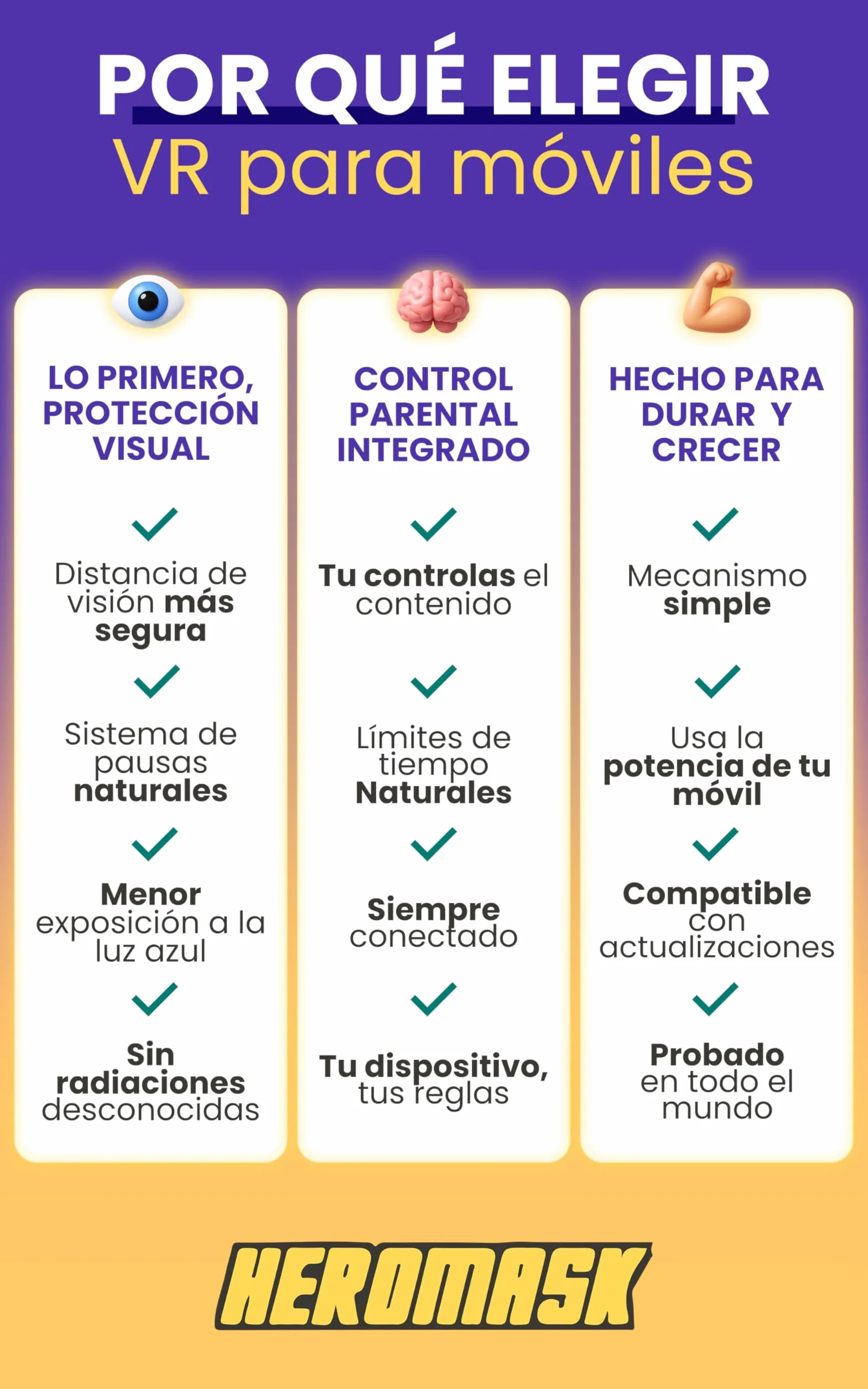 Gafas VR HeroMask + Juegos Matemáticas 5-12 años — El Regalo Educativo Que Hace Que los niños pidan: ¿5 Minutos más? | Tablas de Multiplicar, Sumas, Cálculo Mental y Mucho más | 3D, Realidad Virtual