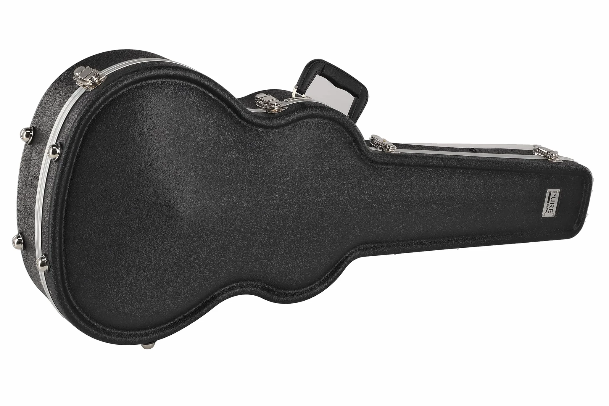 GEWA Estuche para Guitarra ABS, Estuche Moldeado para Guitarra clásica, Negro