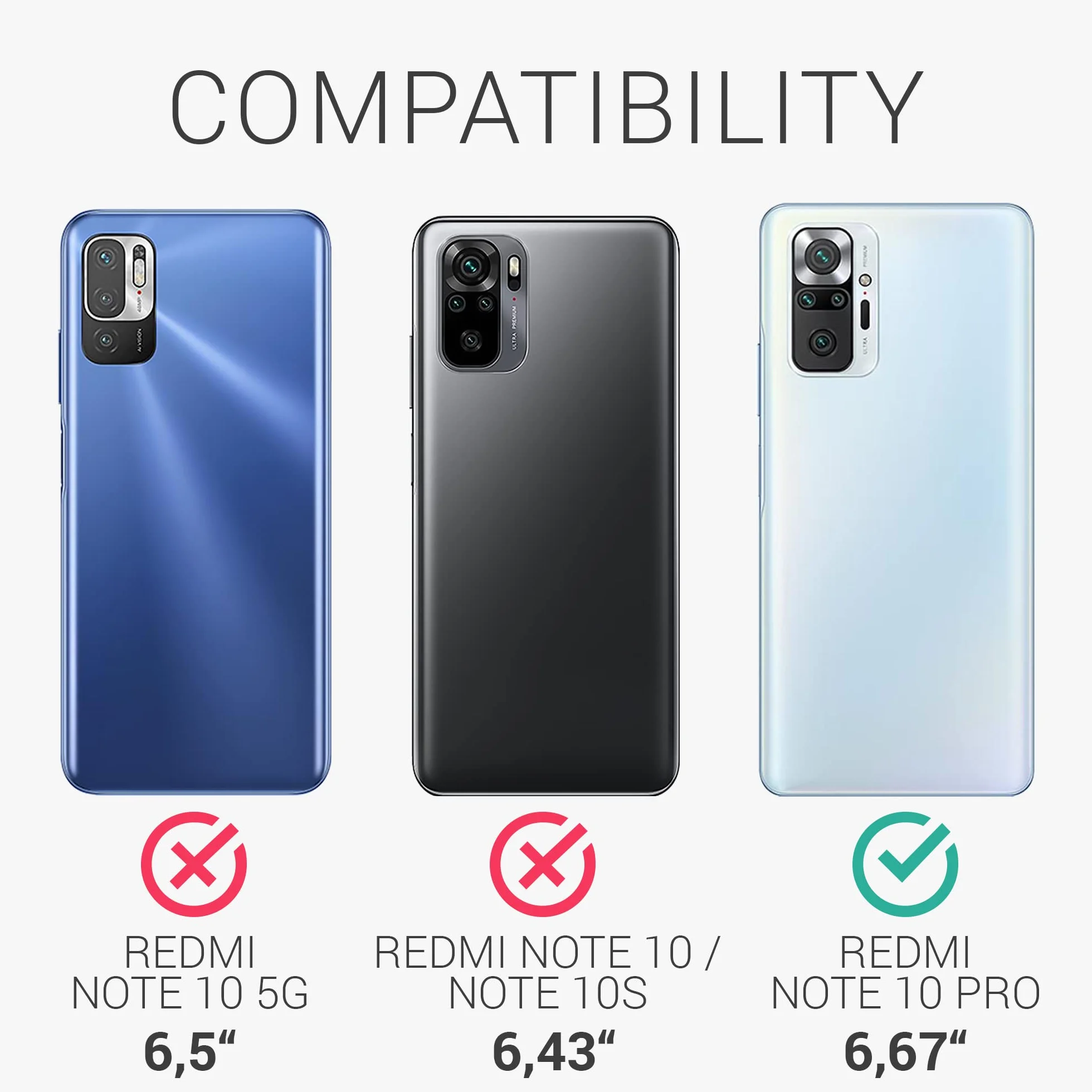 kwmobile Carcasa Xiaomi Redmi Note 10 Pro Funda Madera Bumper Antigolpes Sol Naciente