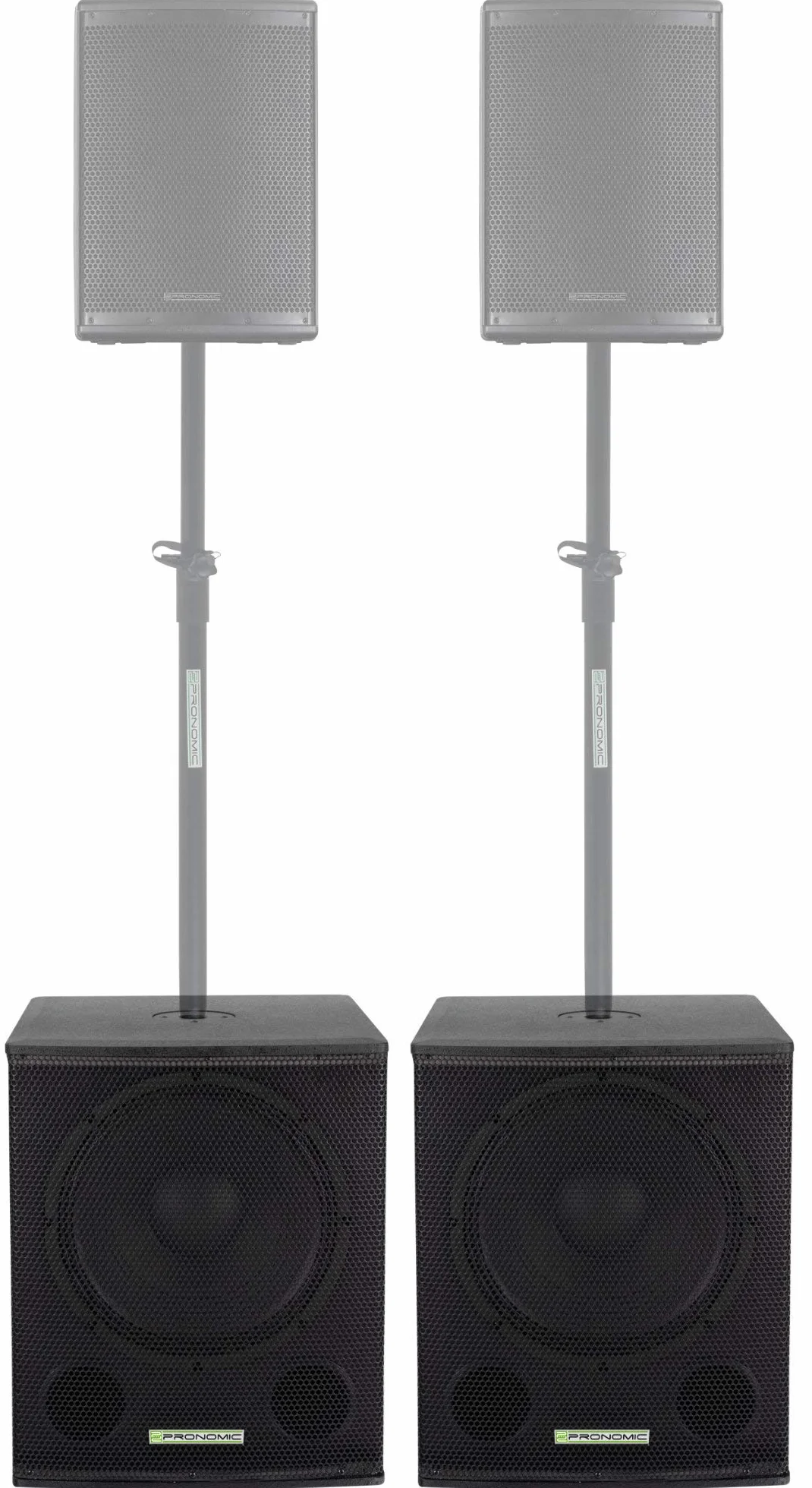 Pronomic SA-15 Sub Set de 2 subwoofers Activos