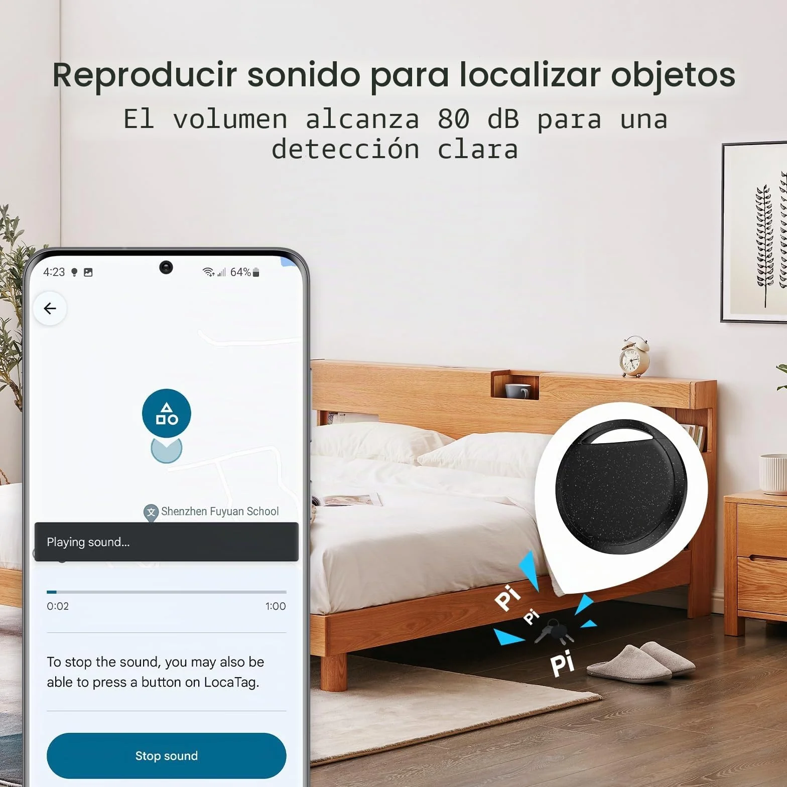 RSH Android Smart Tracker Tag, Tracker Compatible con Google Find Hub App (Sólo Android), Localizador Bluetooth, Rastreador para Llaves, Cartera, Equipaje, Impermeable IP68, 4 Negro