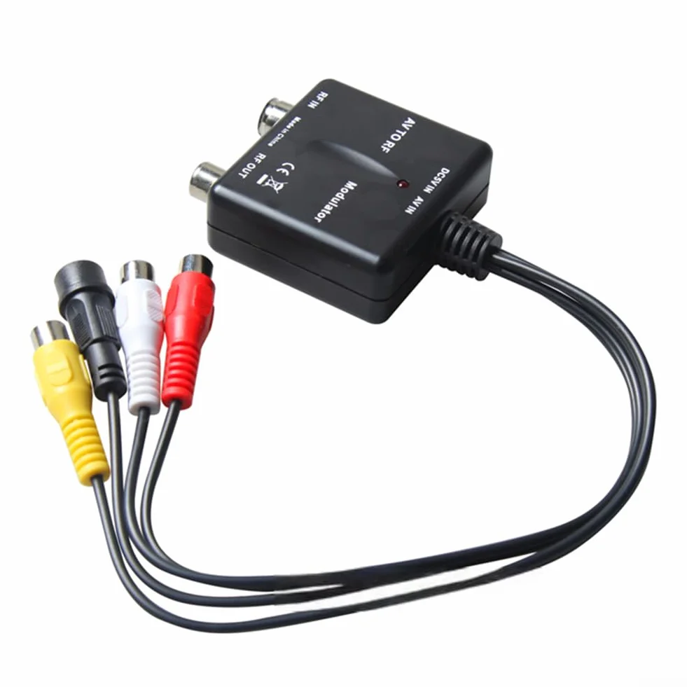 AV al modulador M03 del RF para la frecuencia de funcionamiento del VHF con la conexión coaxial fácil