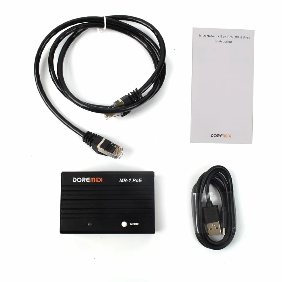 Interfaz de red MIDI RTP MR-1 Pro
