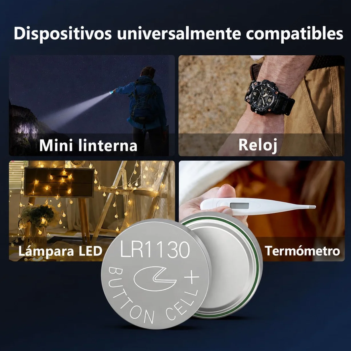 Pilas de Botón Alcalinas PKCELL LR1130 AG10 1,5V 78mAh – Paquete de 20 Unidades para Libros de Música, Juguetes Educativos, Calculadoras, Termómetros