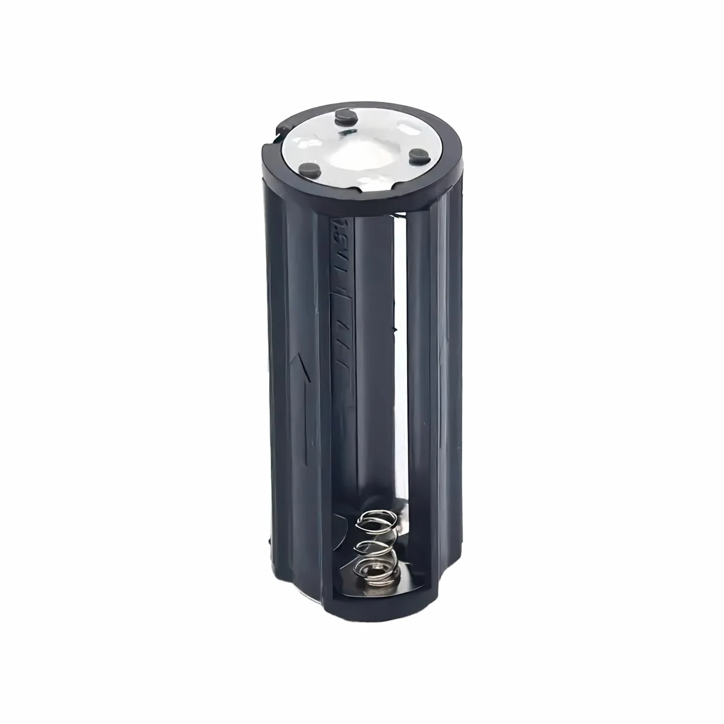 CABLEPELADO - Portapilas cilíndrico | Soporte de Batería AA | Conexión por Soldadura | Voltaje Total: 4.5V (1.5V por Pila) | Apto para 3 Pilas FR06, HR06, LR06