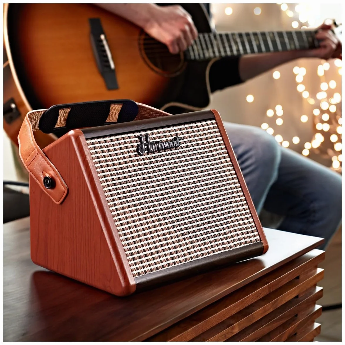 Hartwood Amplificador Acústico Portátil de 15 W con Bluetooth