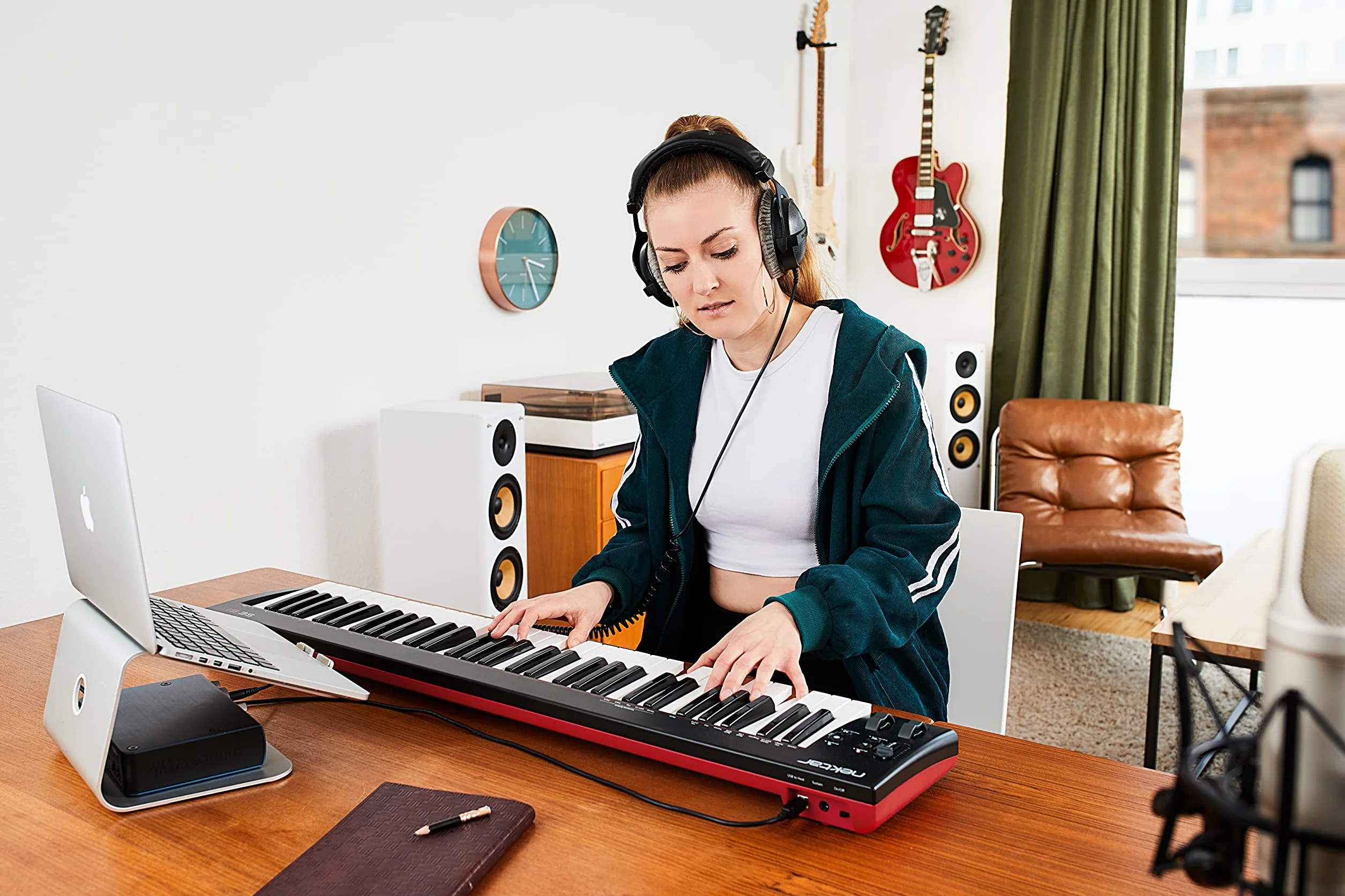 Nektar Teclado controlador MIDI USB SE61 con integración Nektar DAW