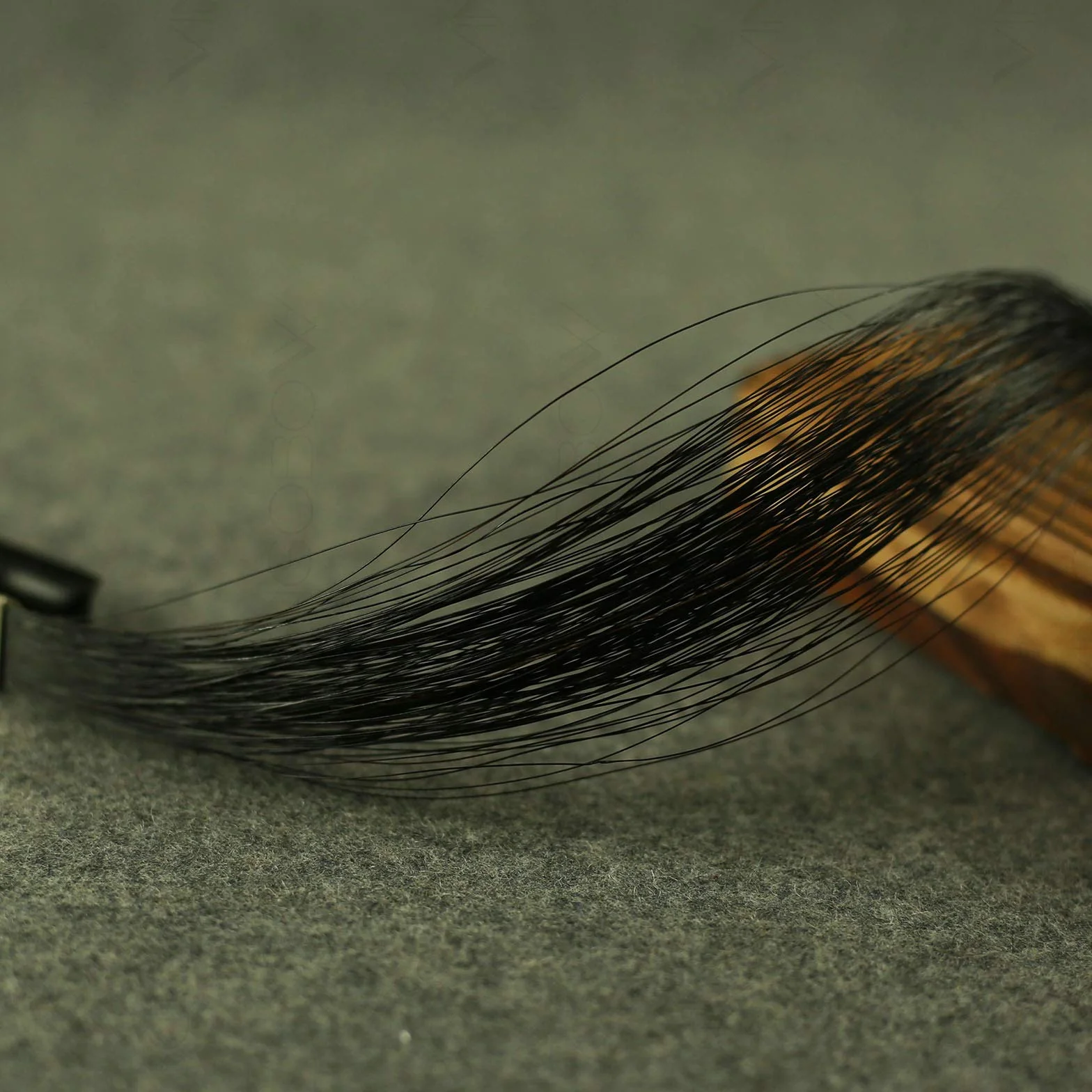 Arco de contrabajo Master Pernambuco ¡CREADO ESPECIALMENTE Montado en alpaca! Well Flexibility Black Horse Hair para un sonido fuerte y salvaje