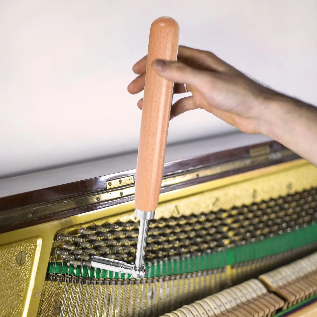 Toyvian Llave de Piano Herramienta Profesional Portátil Para Piano Accesorio Tono Llave Instrumento Musical