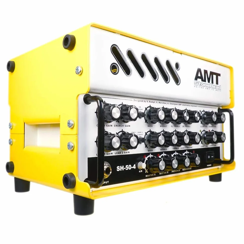 AMT Stonehead-50-4 - Amplificador de cabeza para guitarra (50 W)