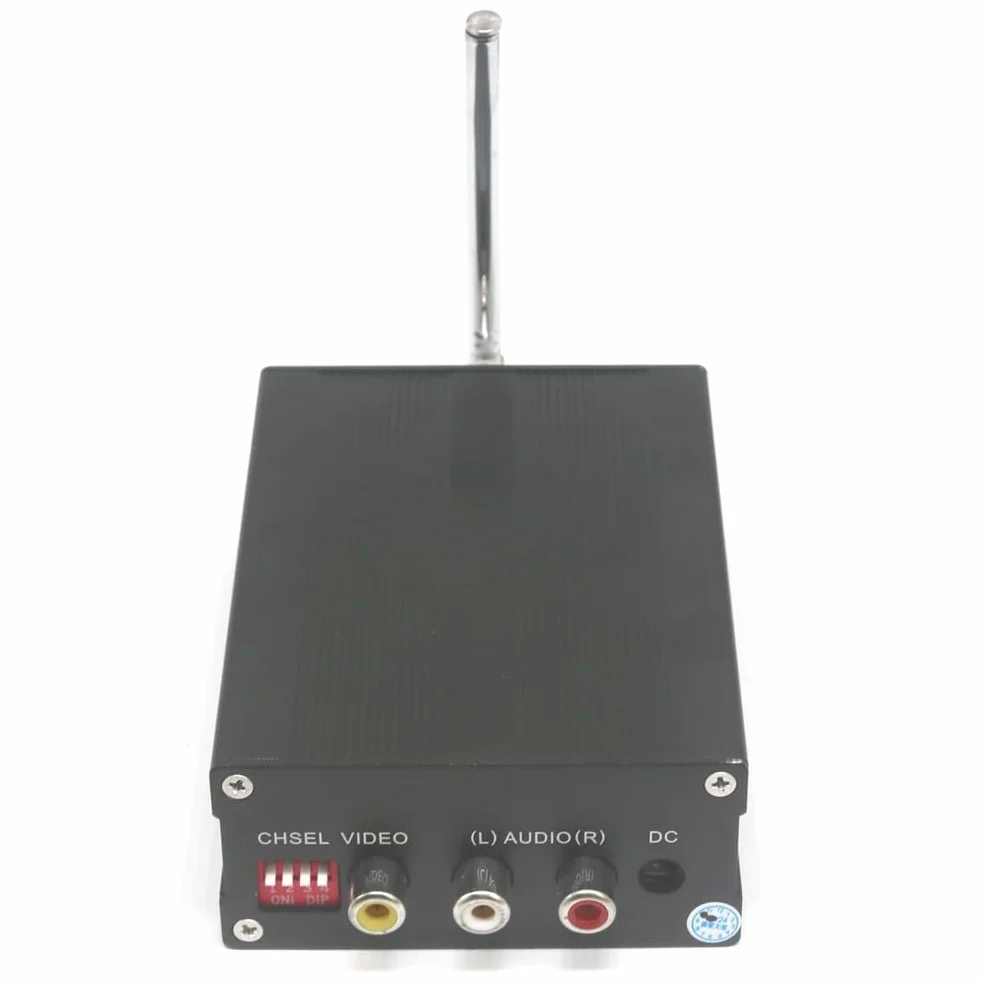 Transmisor de señal de televisión de 16 canales, transmisor de vídeo UHF inalámbrico, decodificador para transmisión de TV, AV a UHF TV PAL-D, piezas de repuesto