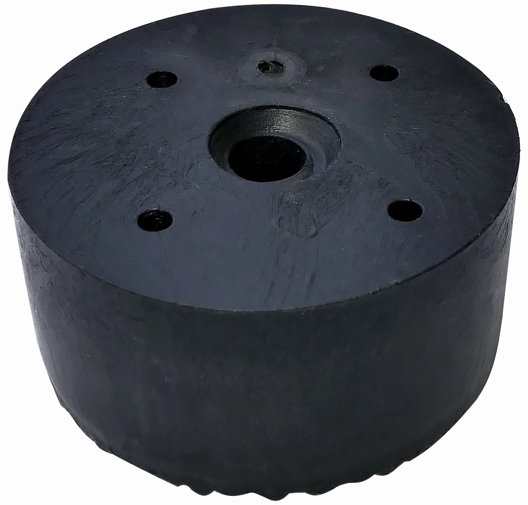 AERZETIX Juego de 4 Patas Anti-vibración Ø39mm H:20mm Caucho y Acero para Altavoces