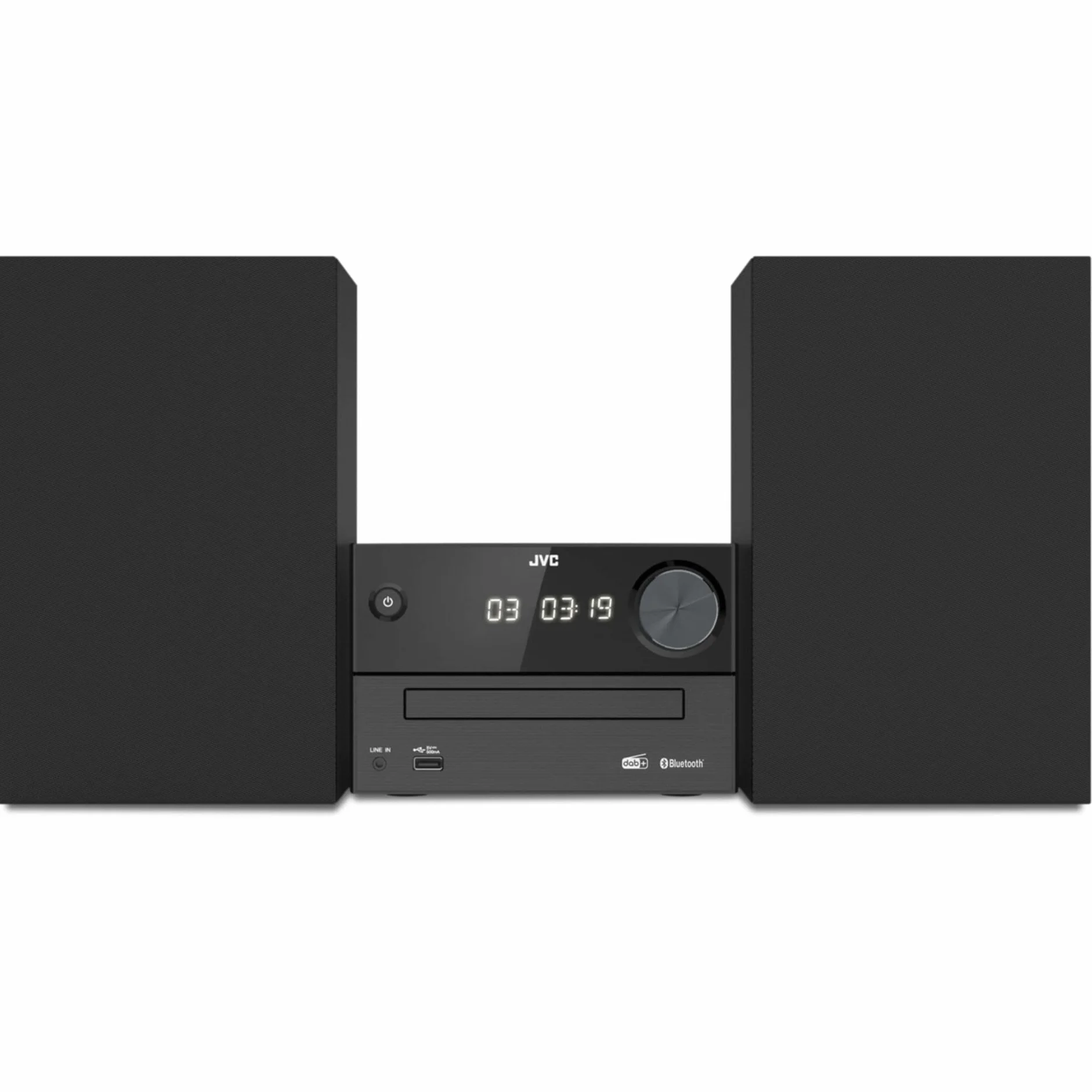 JVC UX-C25DAB Sistema Micro Hi-Fi CD USB Bluetooth Dab+ FM Line-In Negro