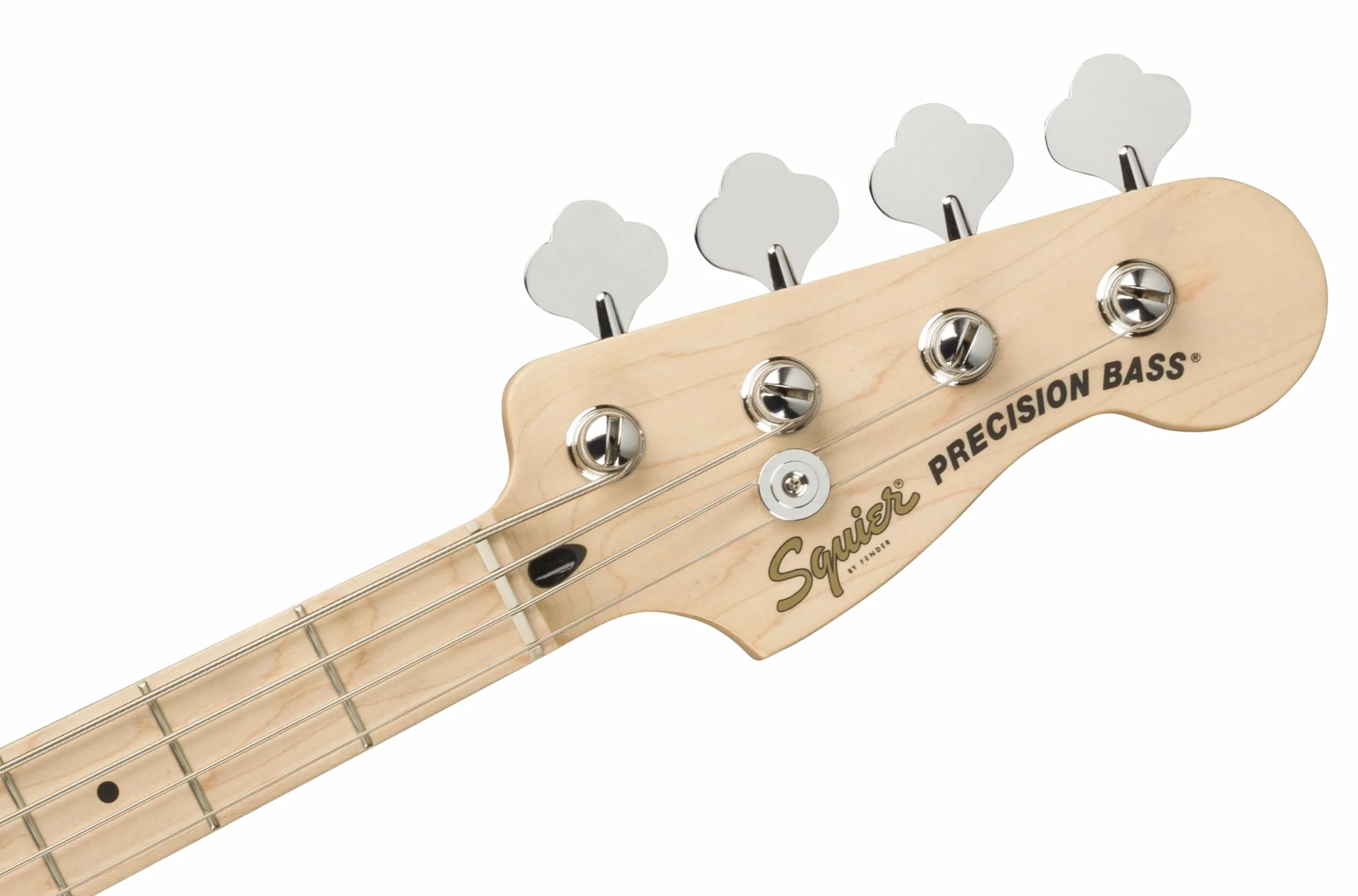 Squier by Fender Affinity Series Precision, Bajo Eléctrico, Diapasón de Arce, Blanco Olímpico, Incluye cursos virtuales gratuitos en Fender Play