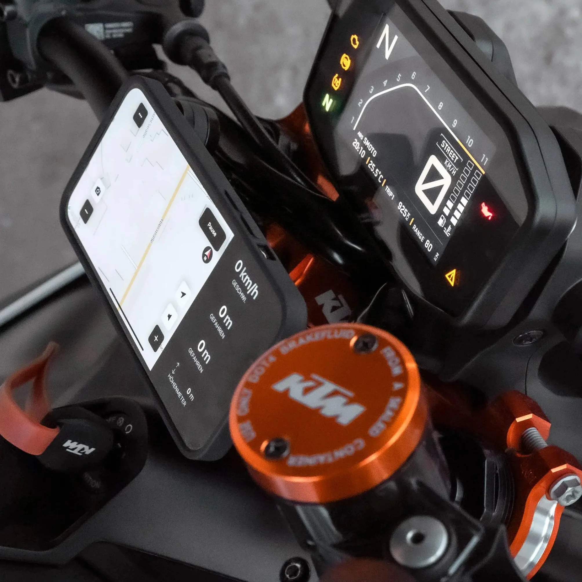 SP CONNECT Moto Mount Pro Soporte para móvil SPC+ Negro