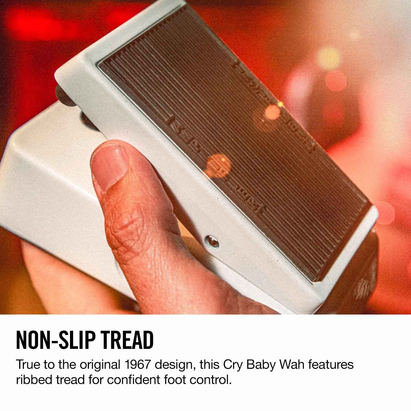 JIM DUNLOP - CBM105Q - Cry Baby Crybaby Bass Mini Wah blanco
