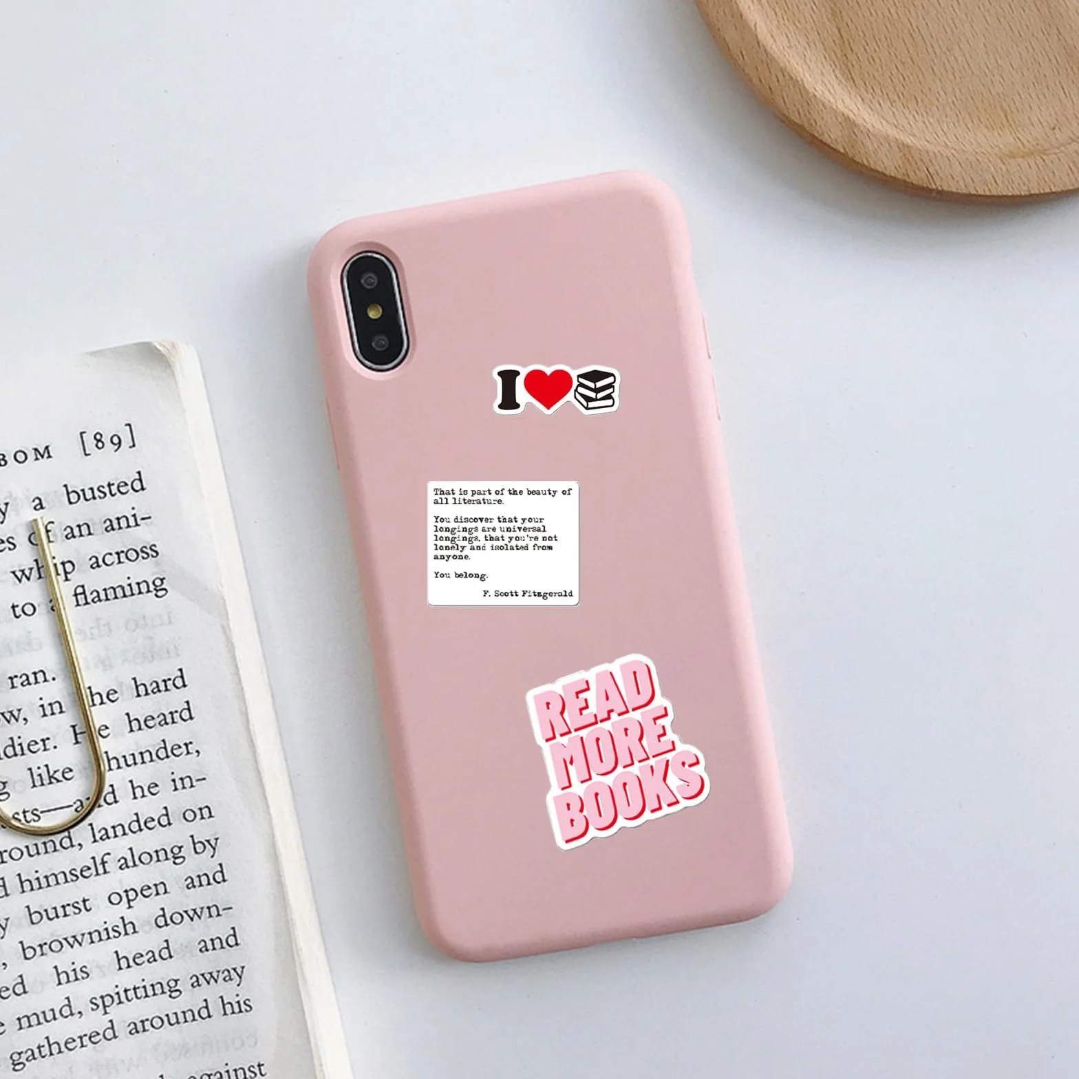 Hebterrka 150 pegatinas impermeables para libros Kindle adultos ordenadores portátiles teléfonos