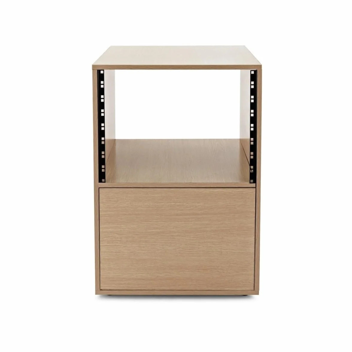 Armario rack de estudio 8U de Gear4music Wood H-76cm W-52cm D-47cm